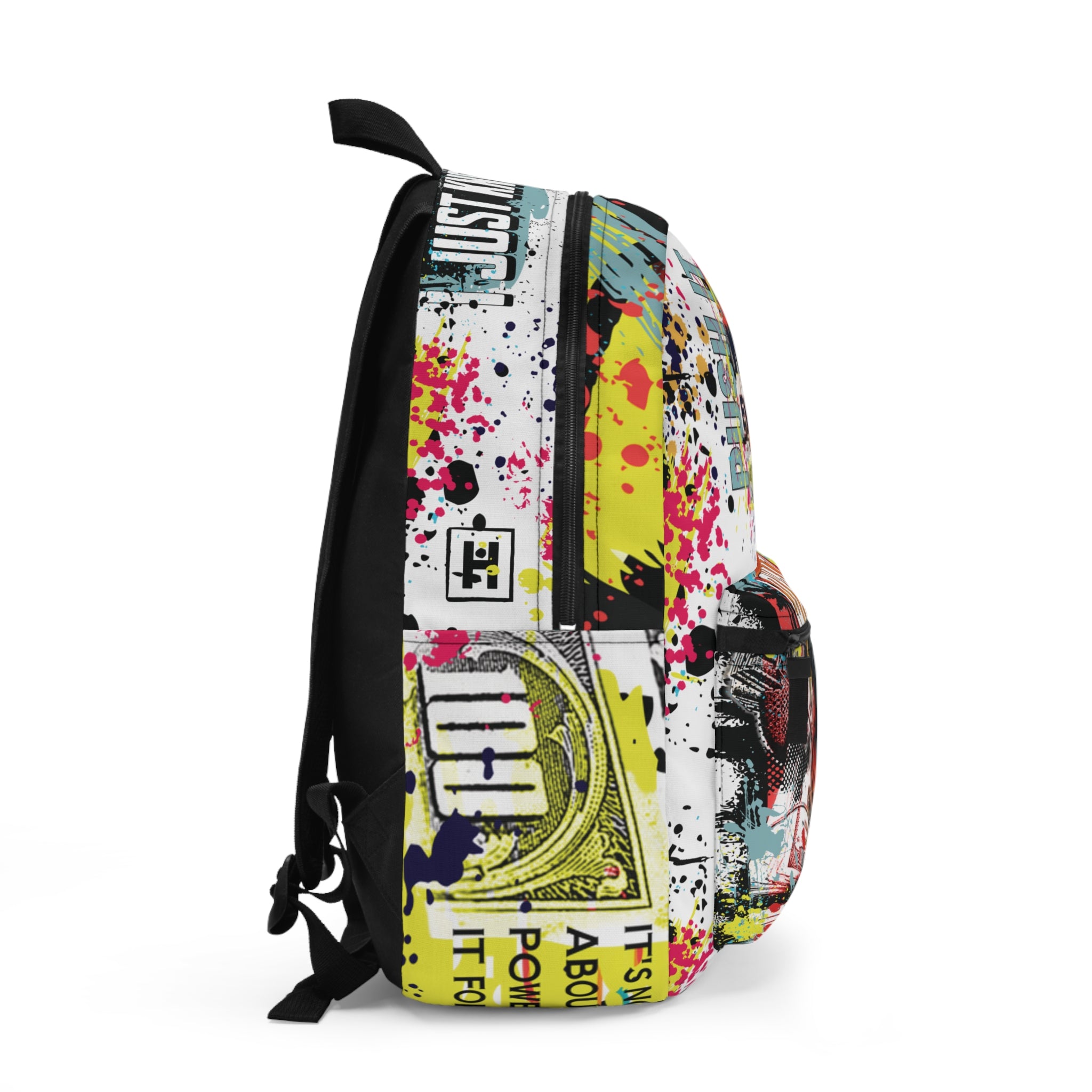 Loyalty Should Never Be Questioned  — 'I Want The World' Backpack (White)