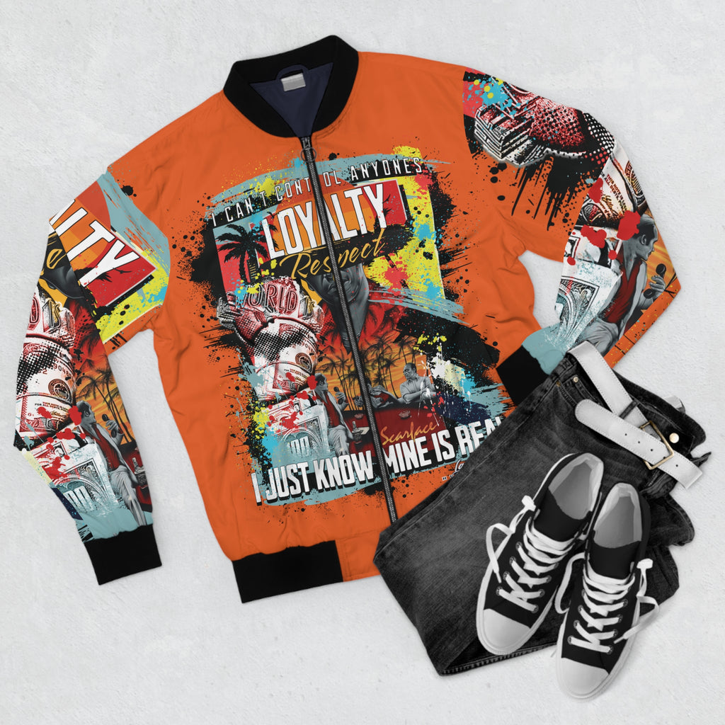 Loyalty Should Never Be Questioned — "I Want The World" Bomber Jacket