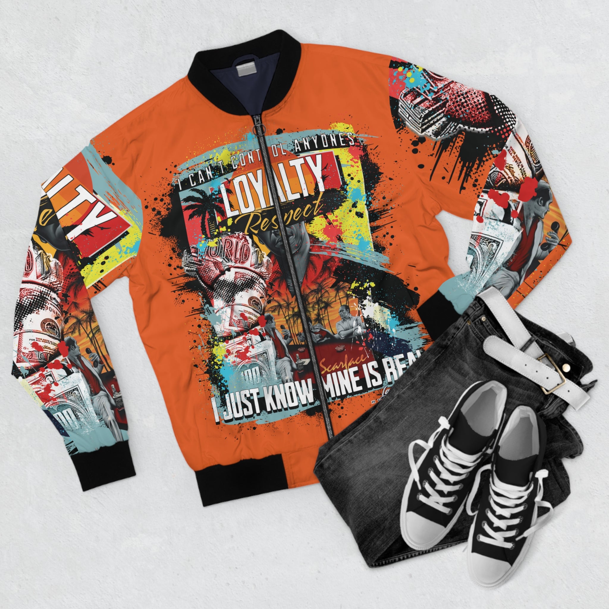 Loyalty Should Never Be Questioned — "I Want The World" Bomber Jacket