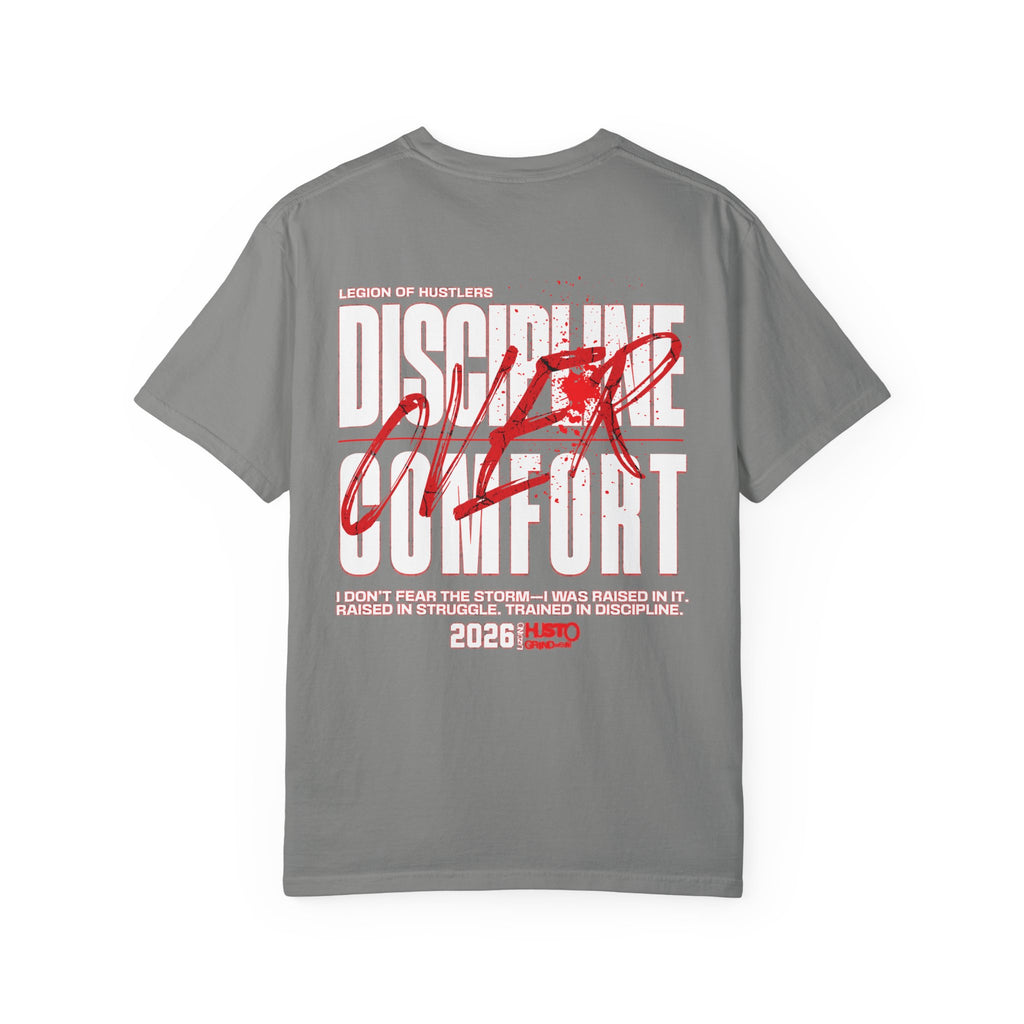 Discipline Over Comfort Tee: Relentless