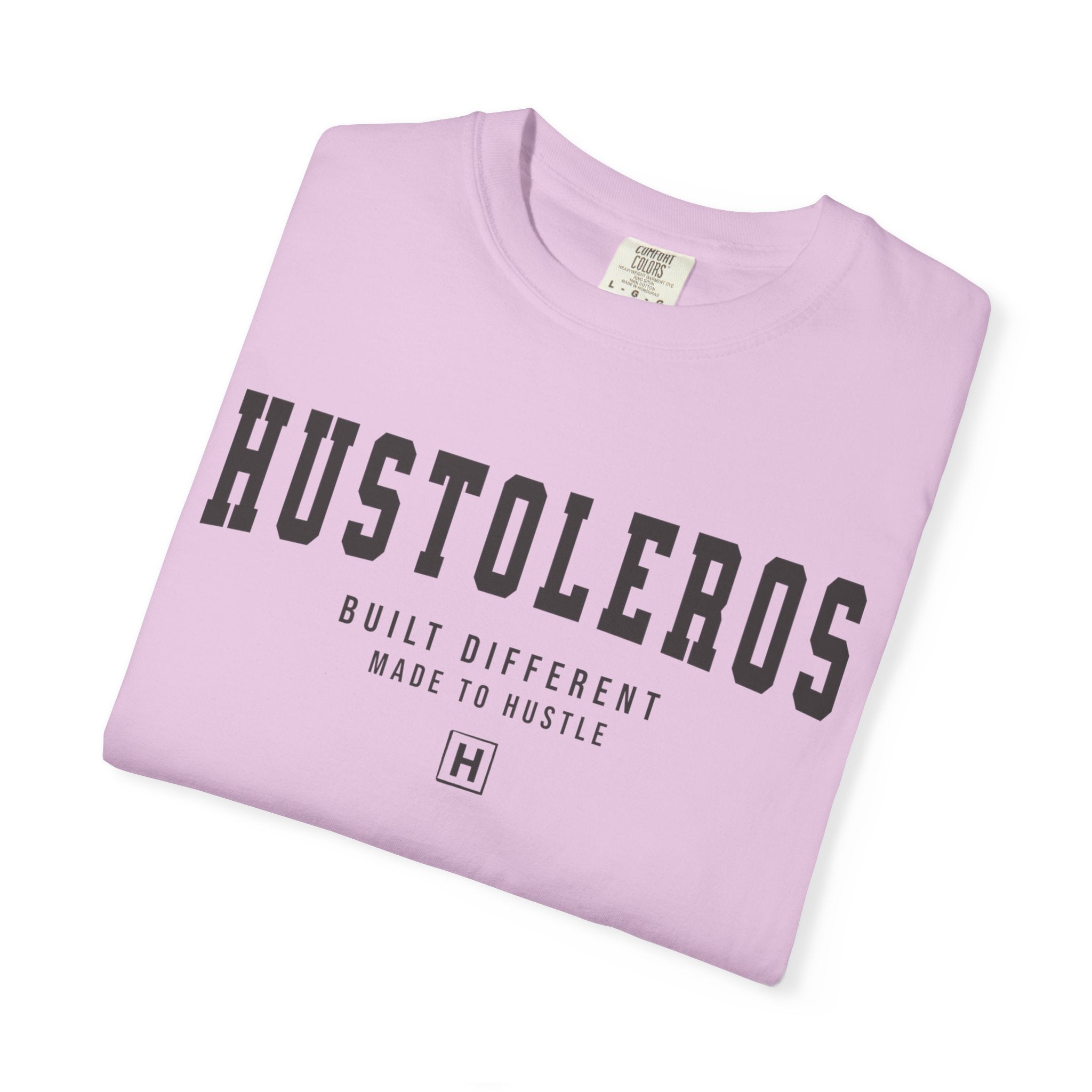 Hustoleros Graphic T-Shirt – 'Built Different, Made to Hustle' Casual Tee
