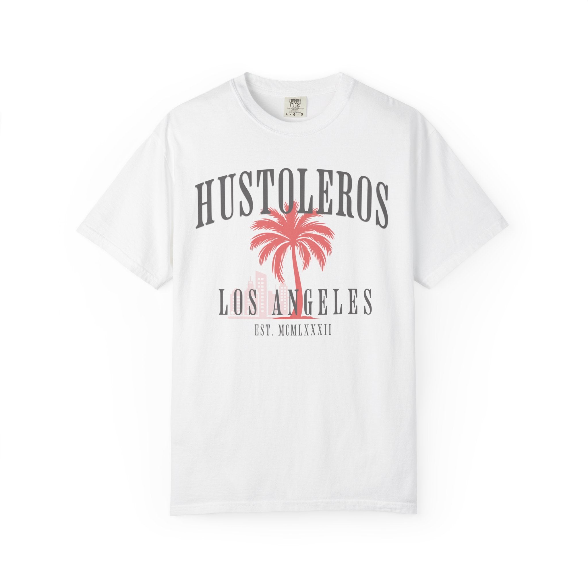 Hustoleros Los Angeles Palm T-Shirt — Vintage Vibe