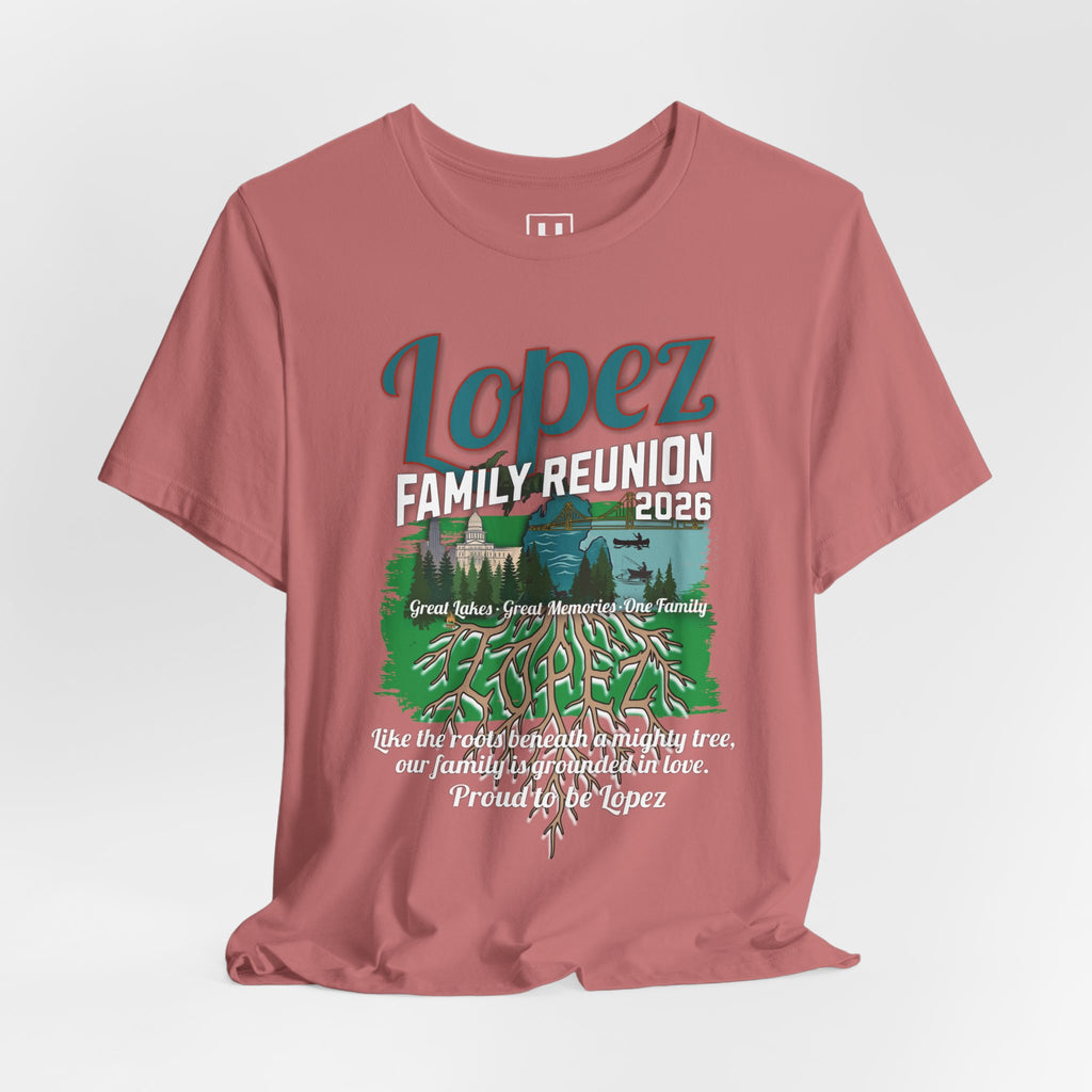 Lopez Family Reunion 2026 T-Shirt