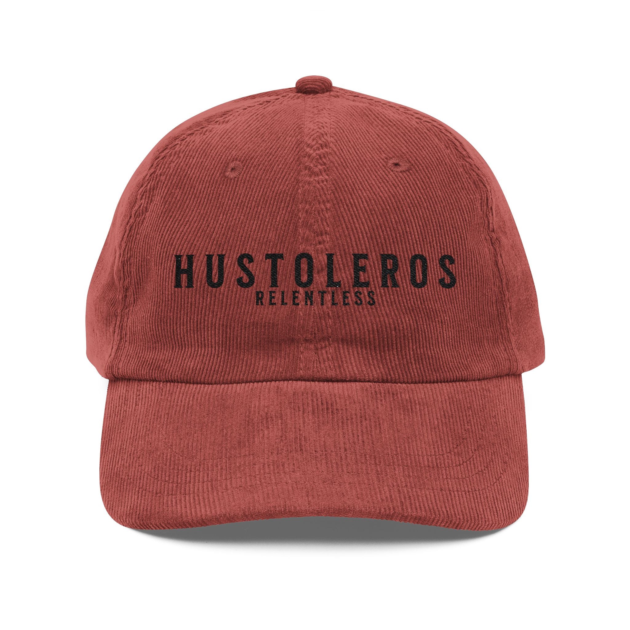 Hustoleros Relentless Vintage Corduroy Cap (Embroidery)