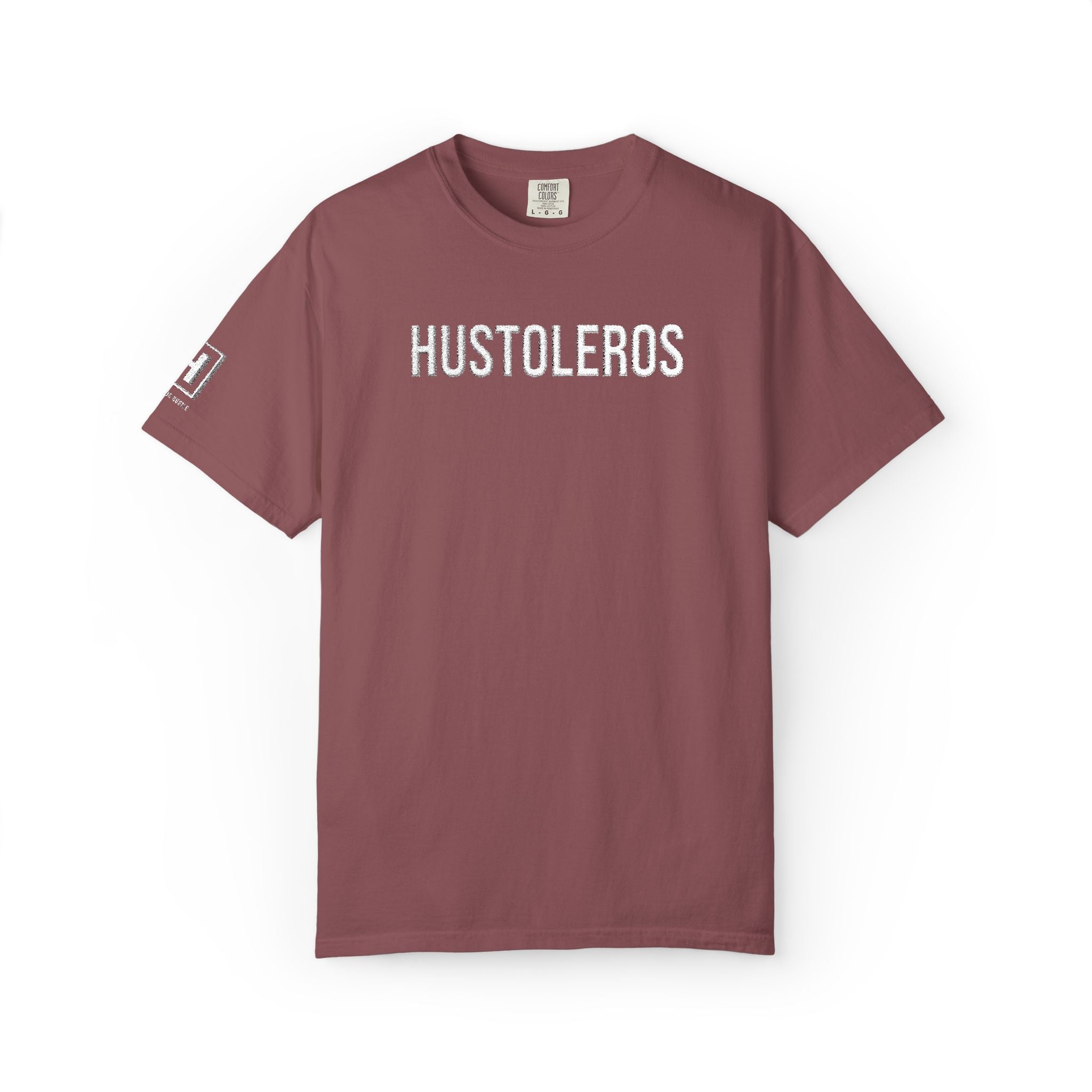 Hustleros Vintage Embroidery Tee