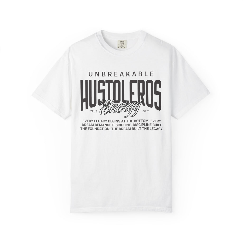 Hustleros "Unbreakable" Graphic T-Shirt — Motivational Streetwear Tee