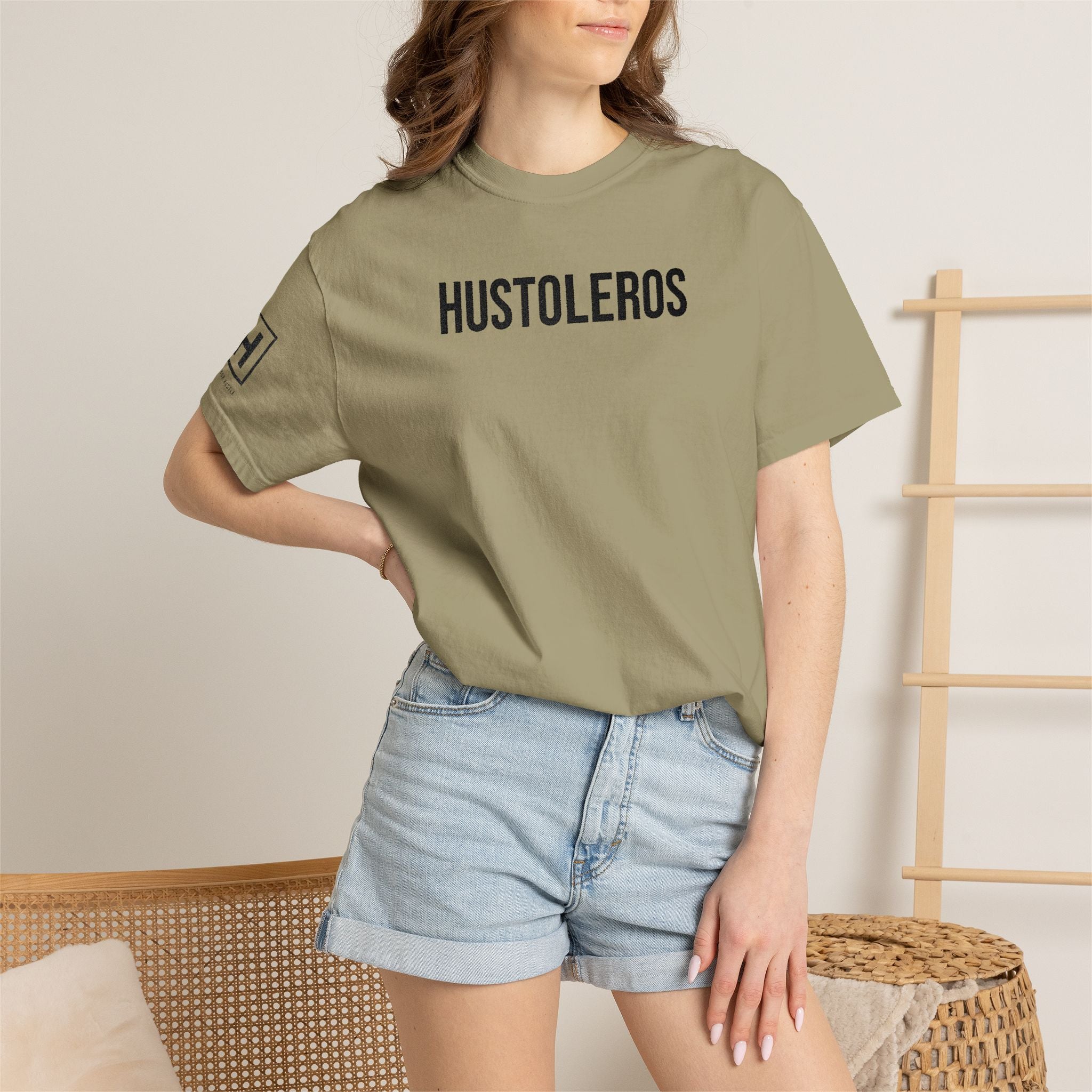 Hustleros Wear Your Hustle Embroidery Tee