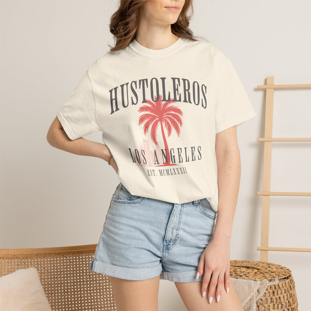 Hustoleros Los Angeles Palm T-Shirt — Vintage Vibe
