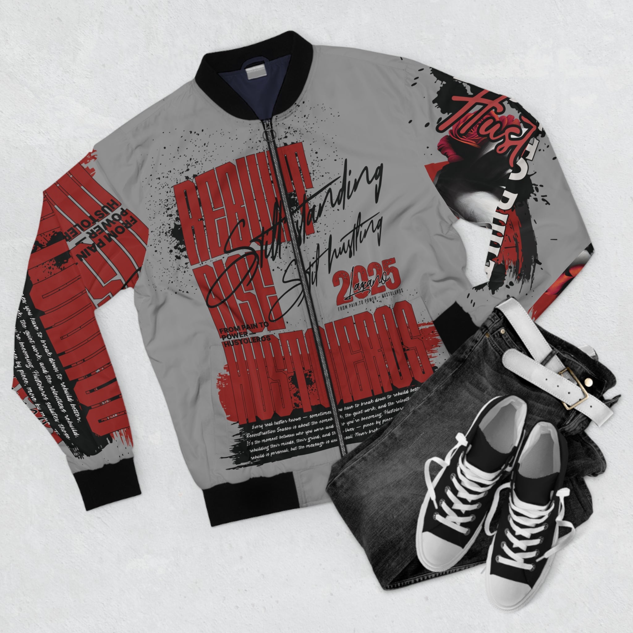 Reconstruction Season Bomber Jacket