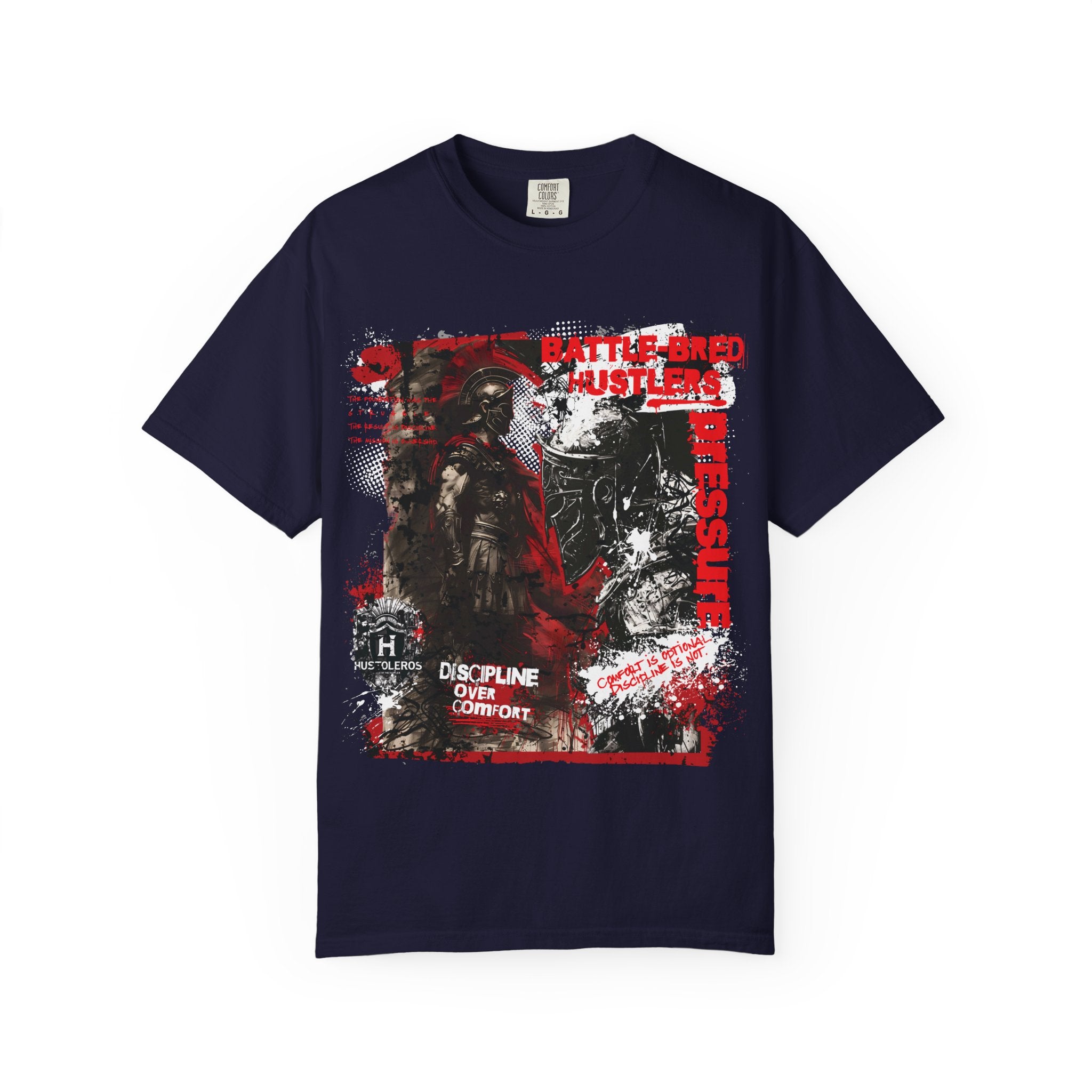 Discipline Over Comfort Tee: Relentless