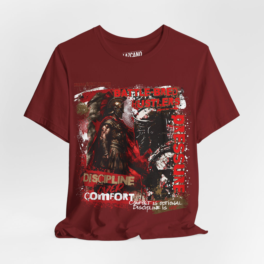 Hustleros "Discipline Over Comfort" Tee
