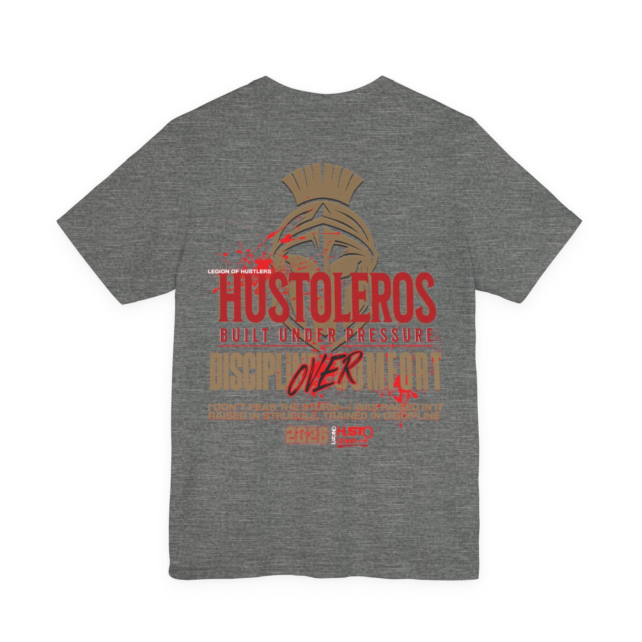 Hustleros "Discipline Over Comfort" Tee