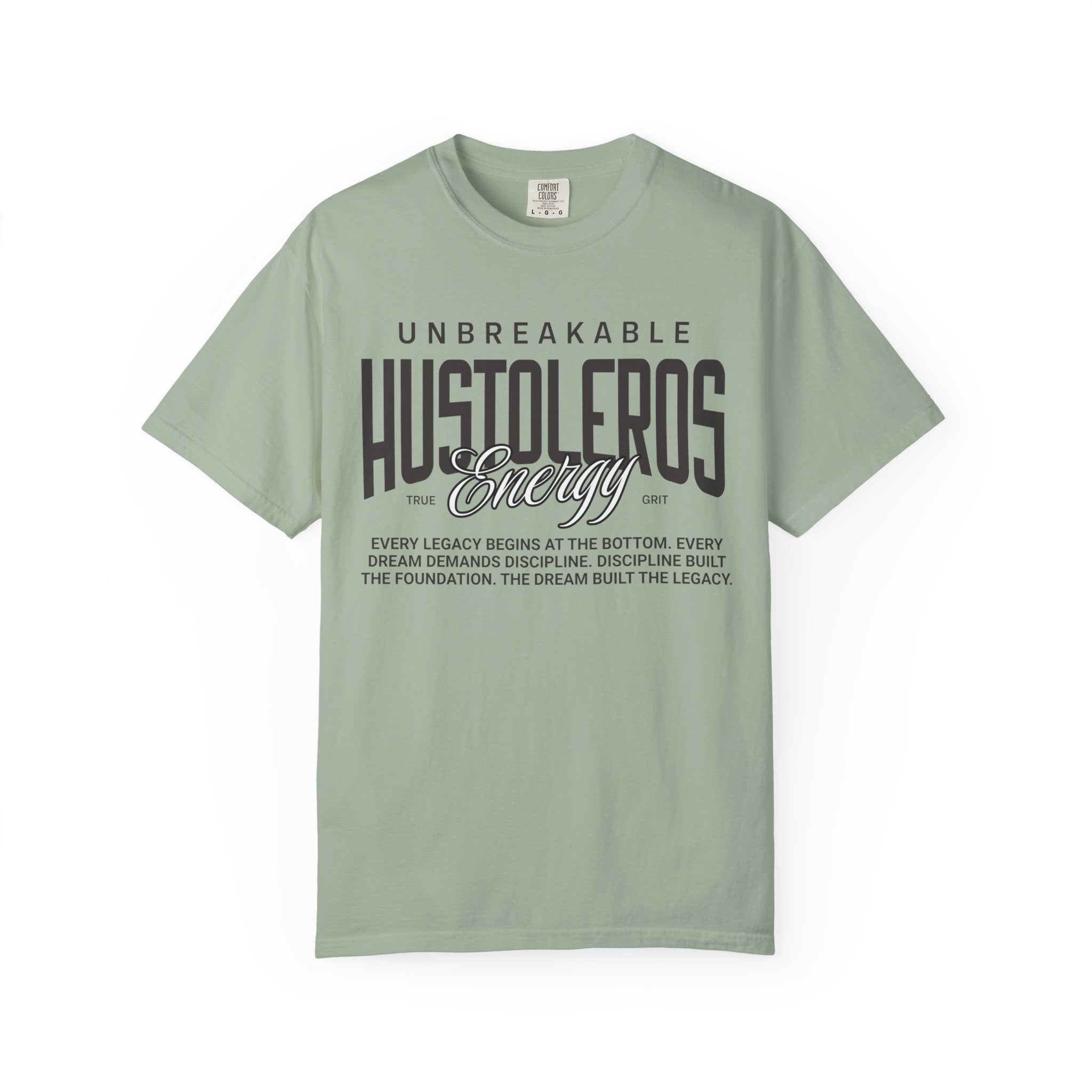 Hustleros "Unbreakable" Graphic T-Shirt — Motivational Streetwear Tee