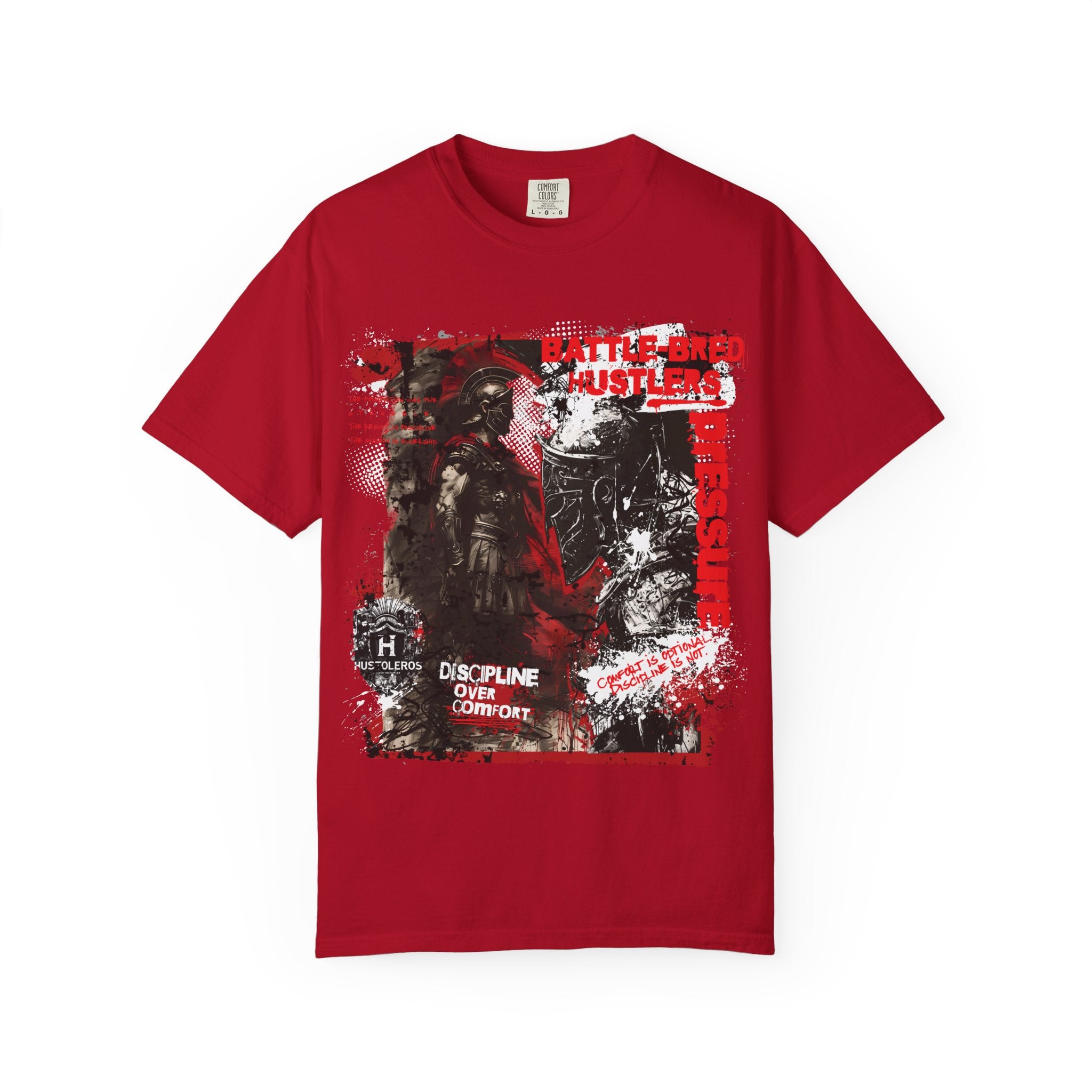 Discipline Over Comfort Tee: Relentless