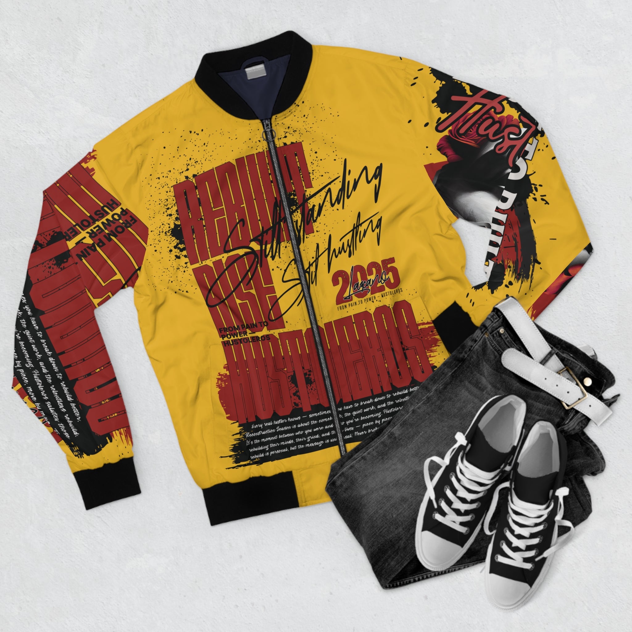 Reconstruction Season Bomber Jacket
