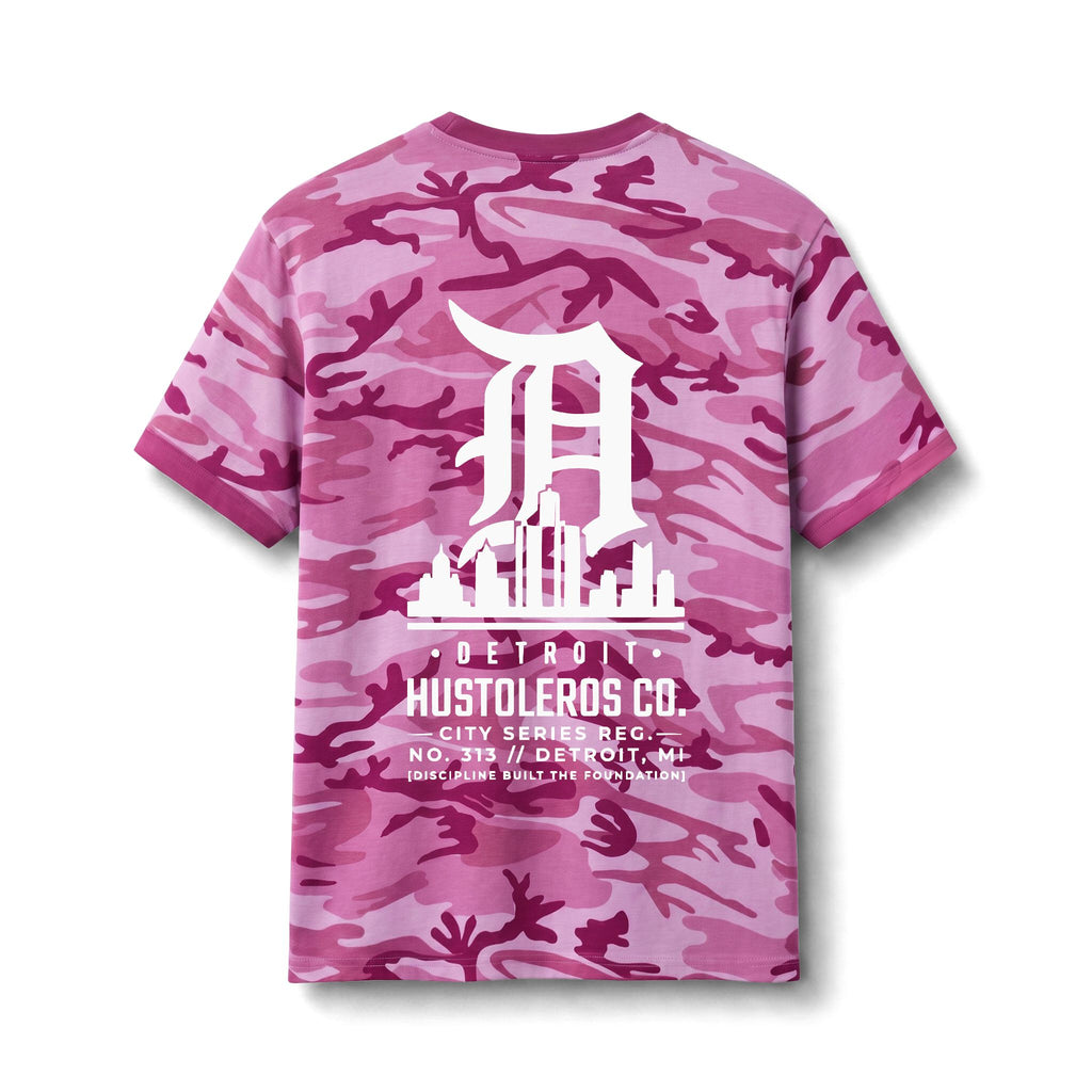 Detroit Hustleros Camo Tee