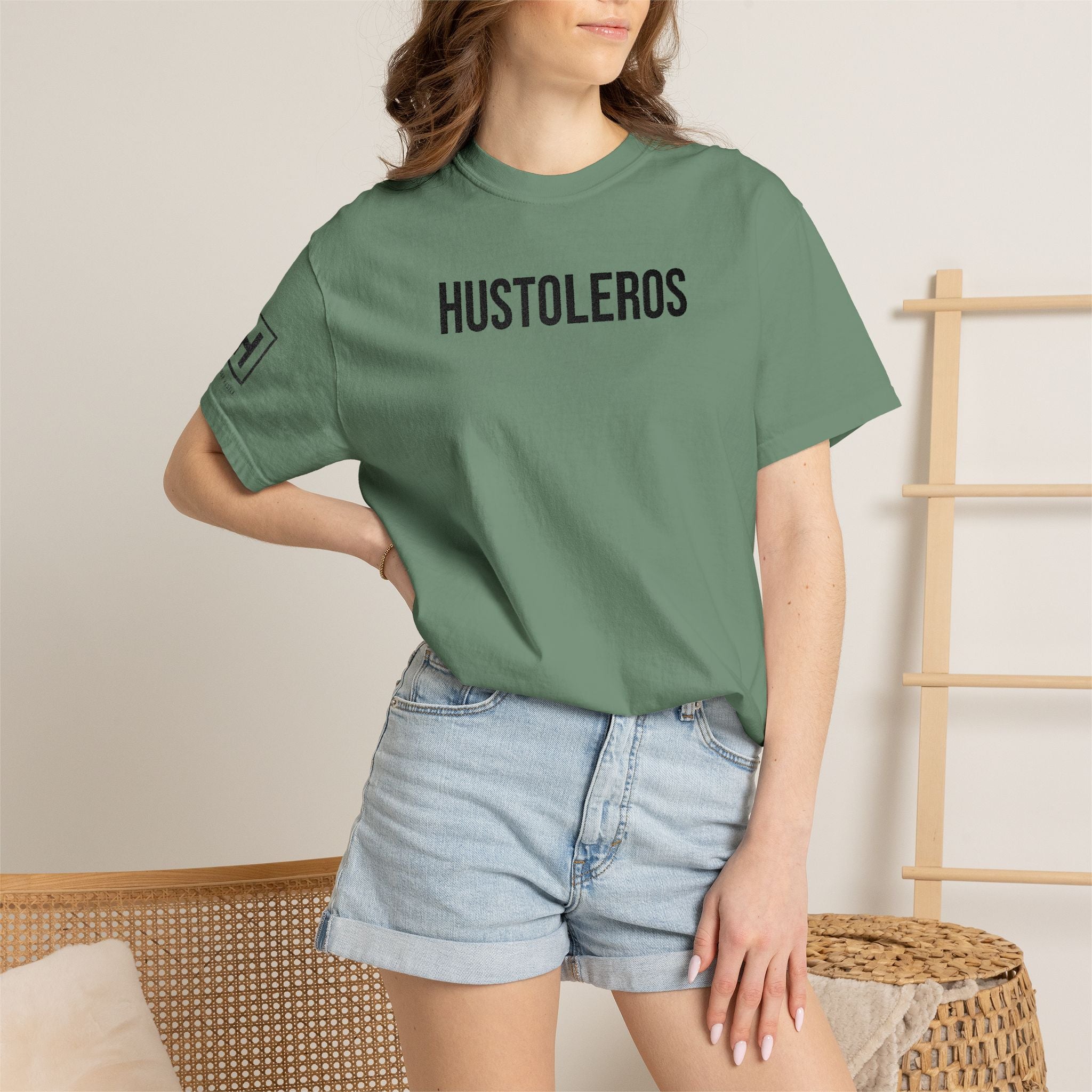 Hustleros Wear Your Hustle Embroidery Tee