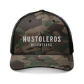 Hustoleros Relentless Camo Trucker Hat — Embroidered Mesh Cap