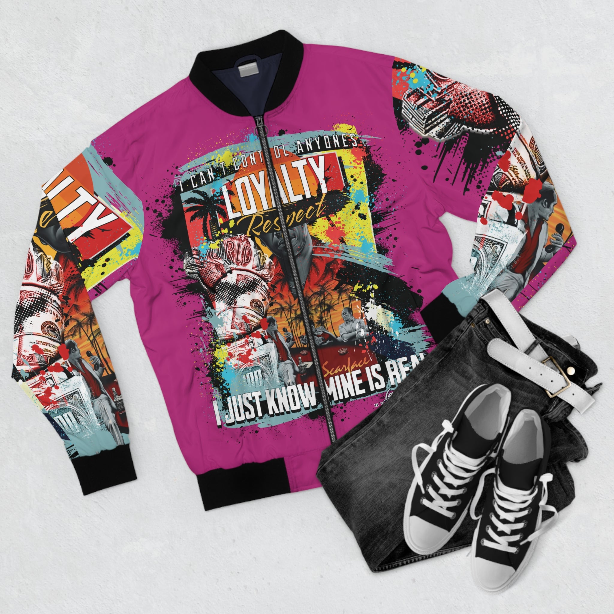 Loyalty Should Never Be Questioned — "I Want The World" Bomber Jacket