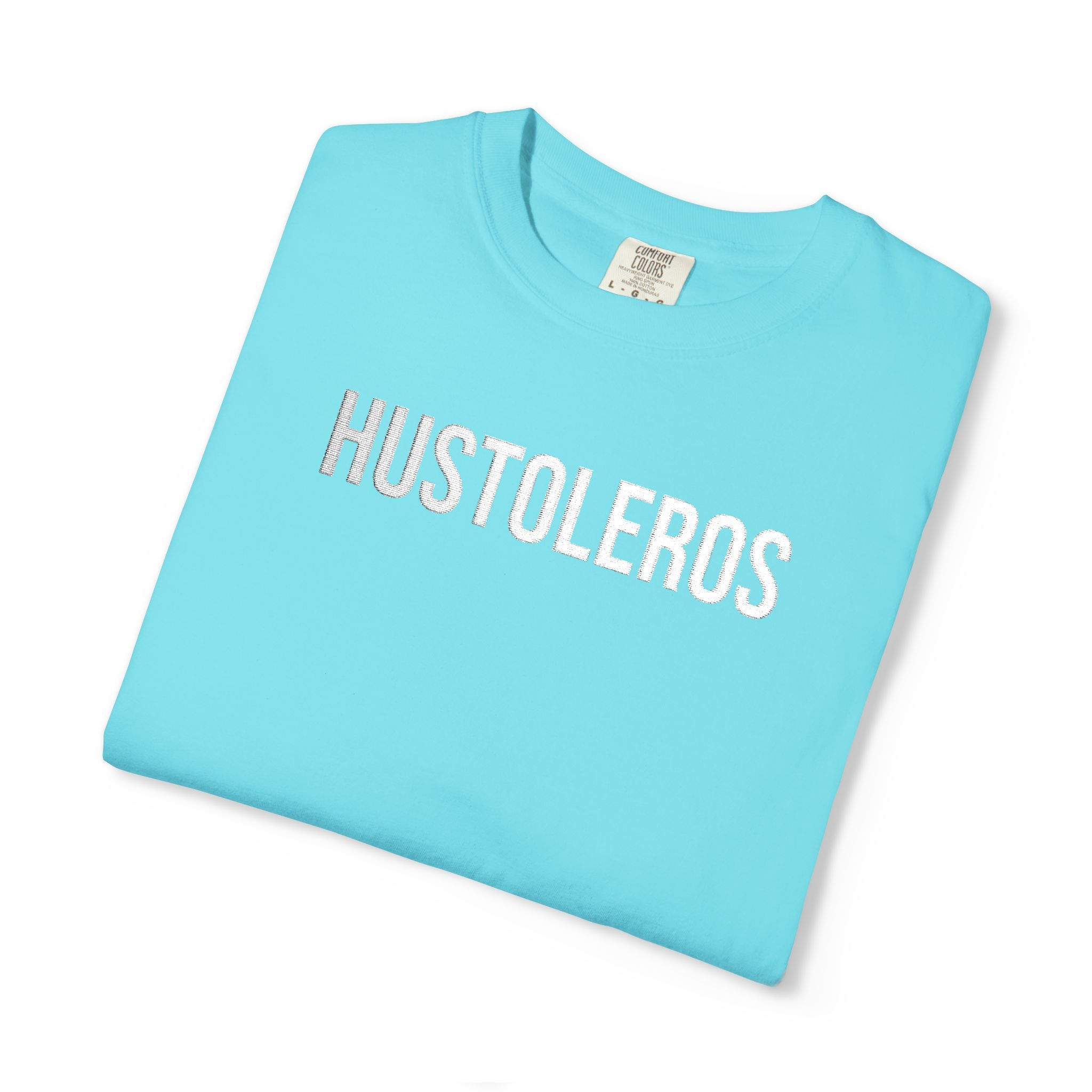 Hustleros Vintage Embroidery Tee