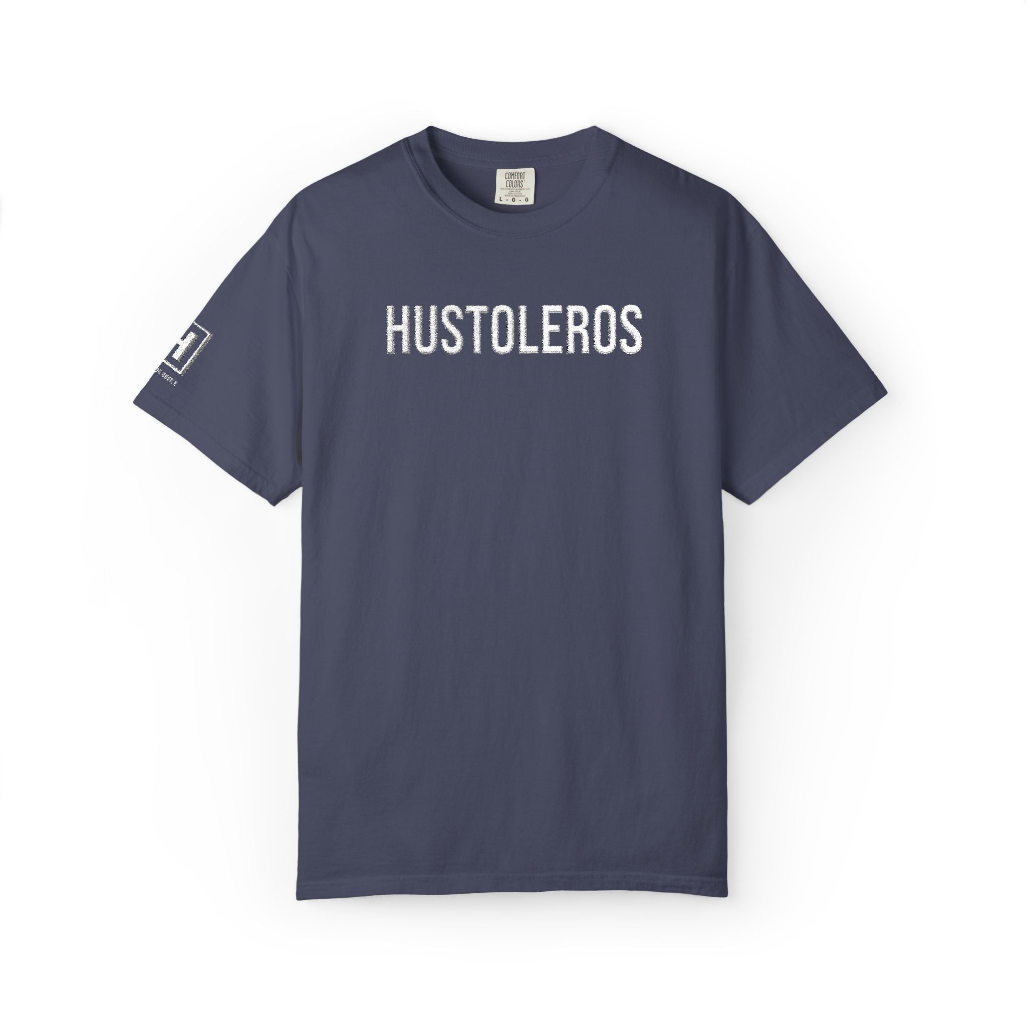 Hustleros Vintage Embroidery Tee