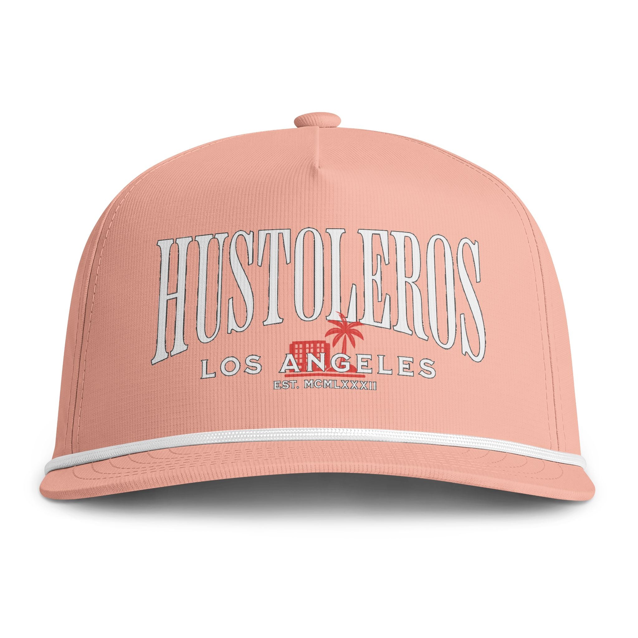 Hustoleros Rope Cap — Los Angeles Sunwashed Embroidered Hat