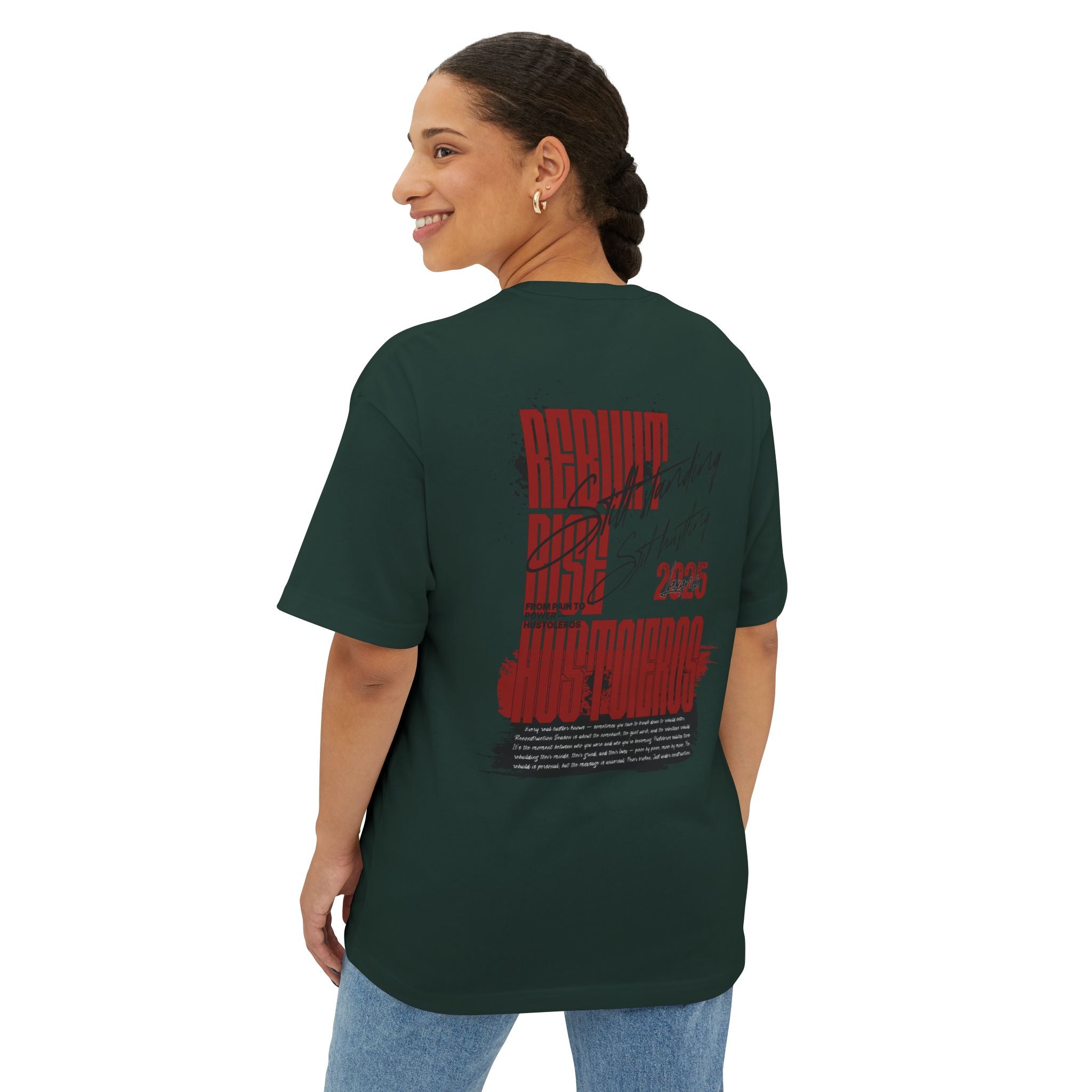Built From the Broken; Reconstruction Season **Oversized Tee**