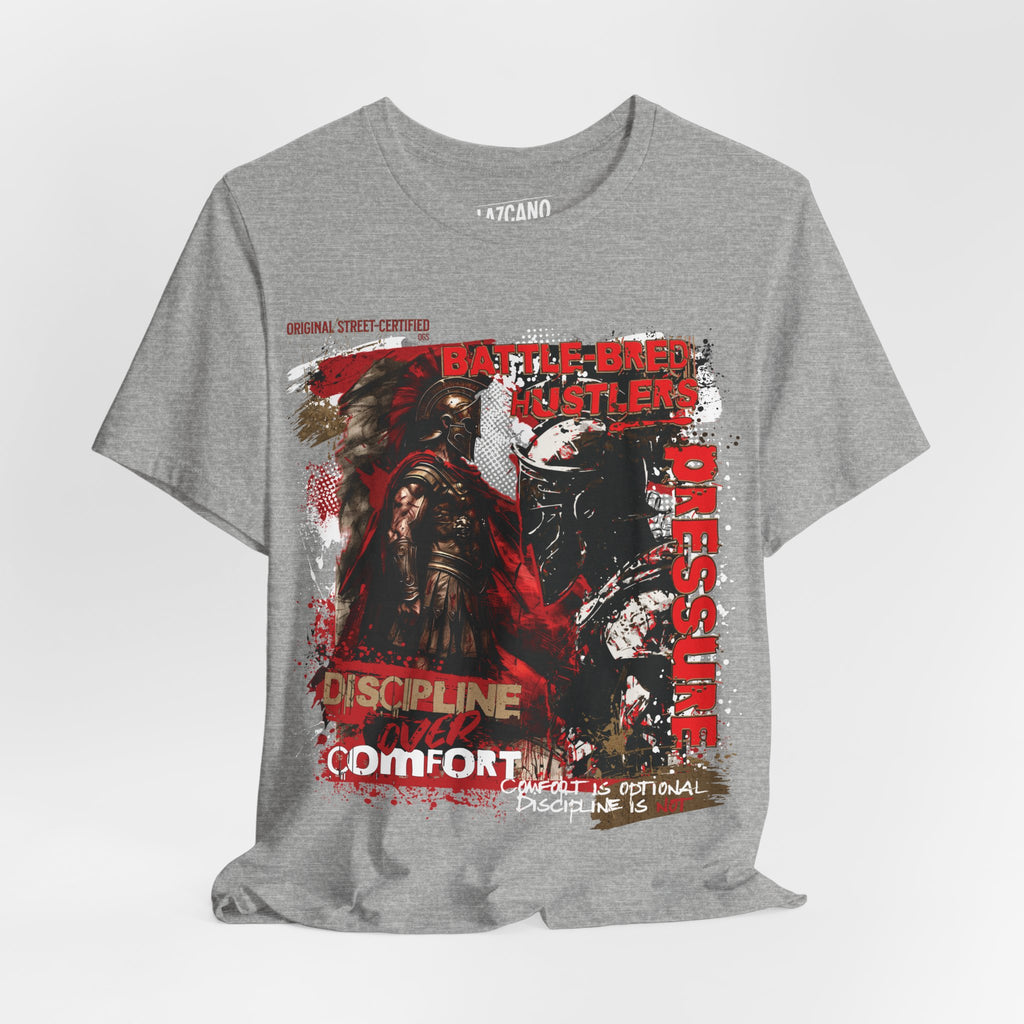 Hustleros "Discipline Over Comfort" Tee