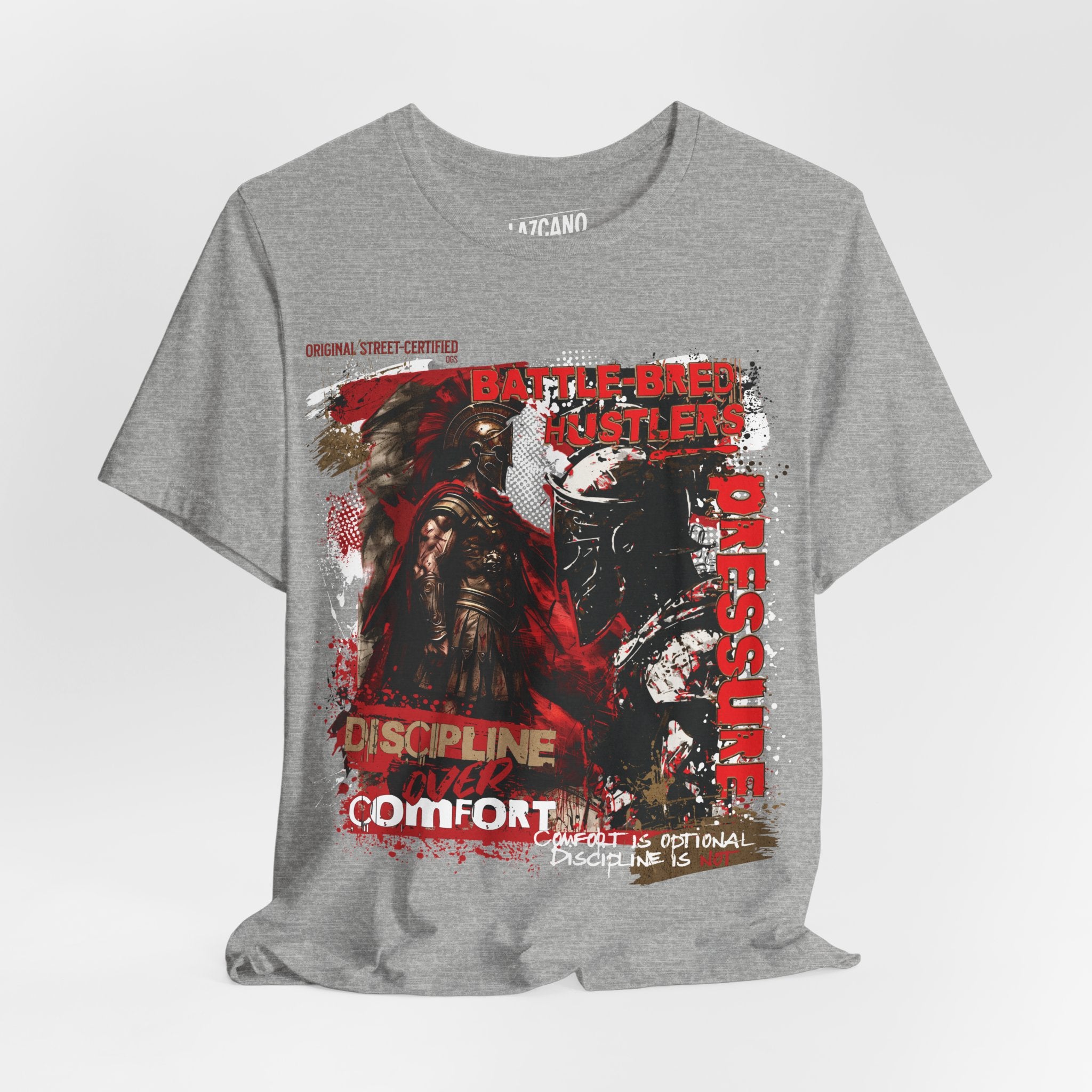 Hustleros "Discipline Over Comfort" Tee