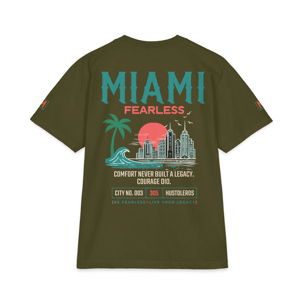 Hustoleros City Series No. 003 – Miami "Fearless" Tee
