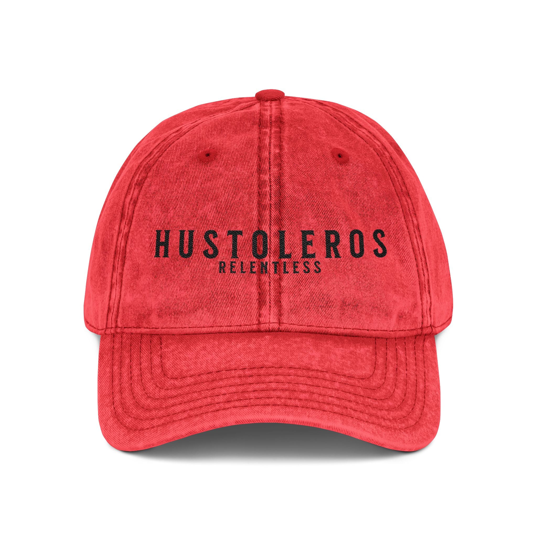 Hustoleros VintageDistressed Embroidered Cap
