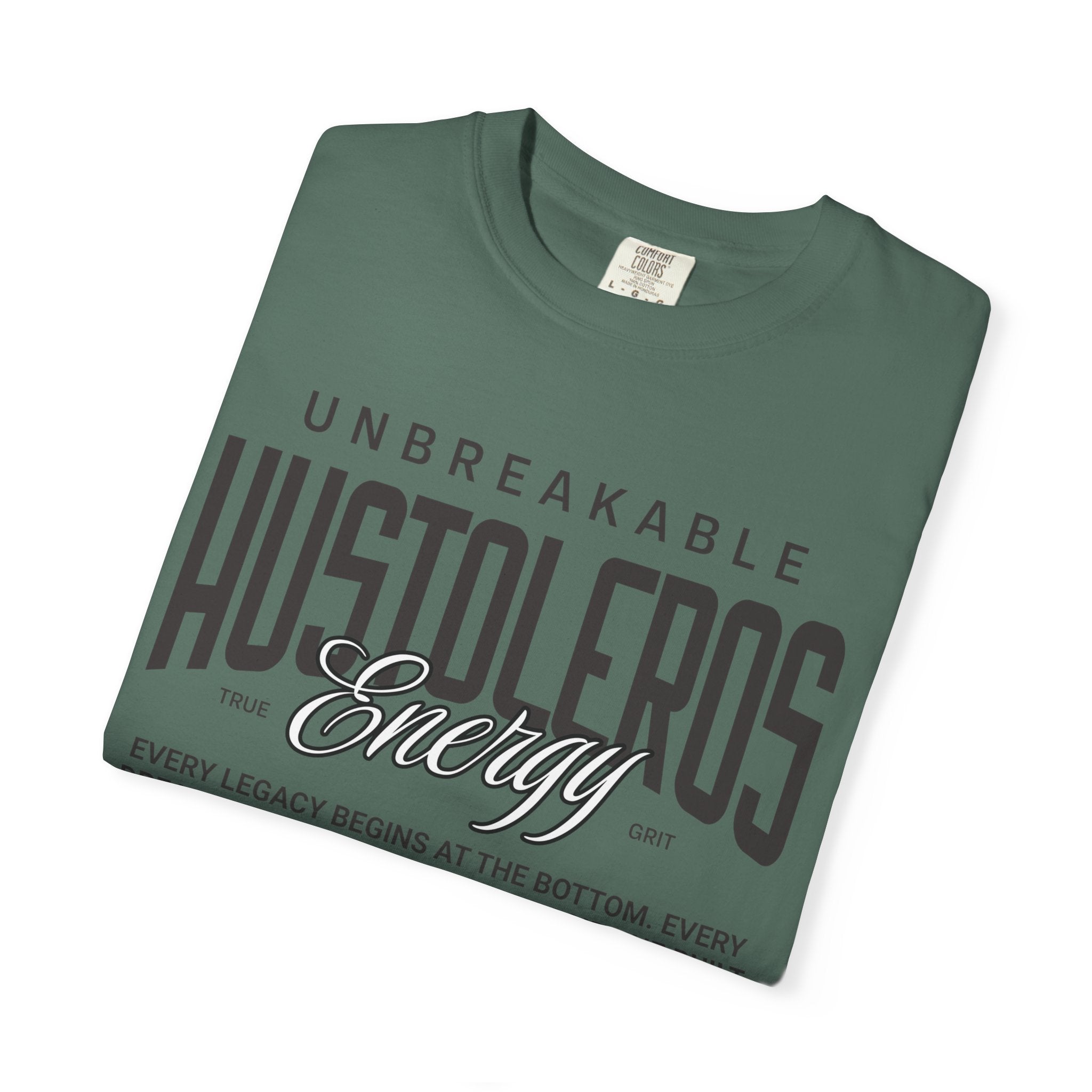 Hustleros "Unbreakable" Graphic T-Shirt — Motivational Streetwear Tee
