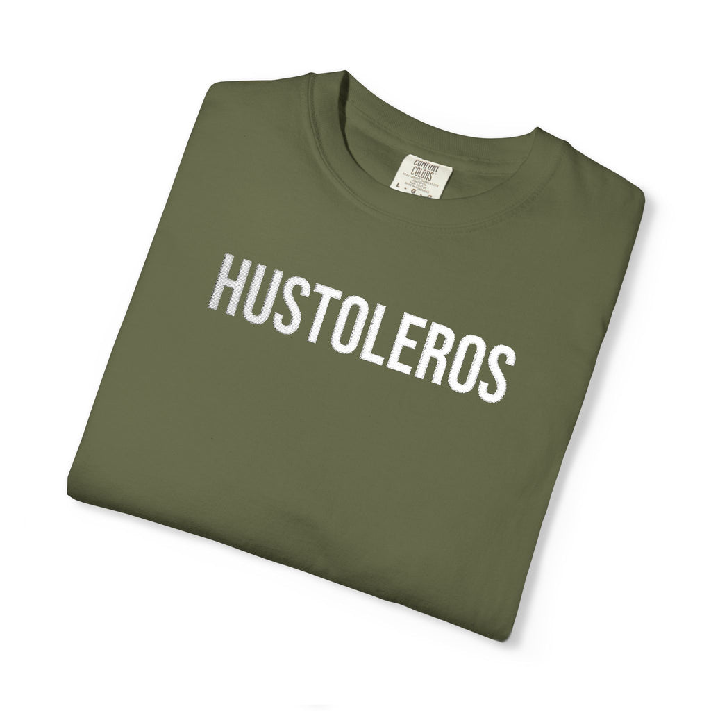 Hustleros Vintage Embroidery Tee