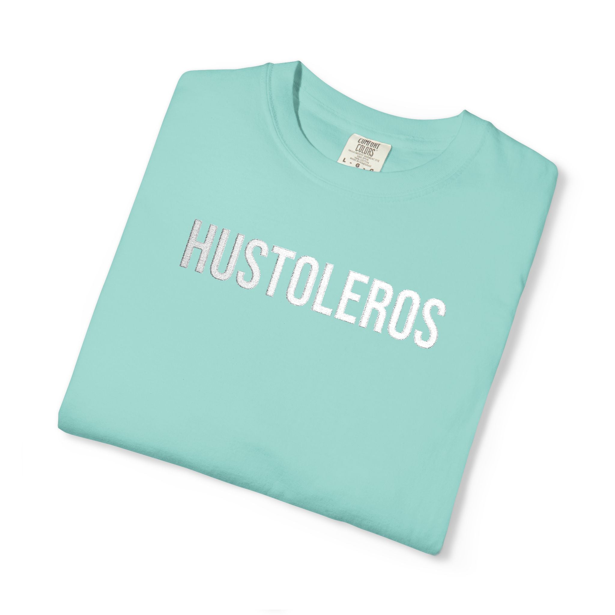 Hustleros Vintage Embroidery Tee