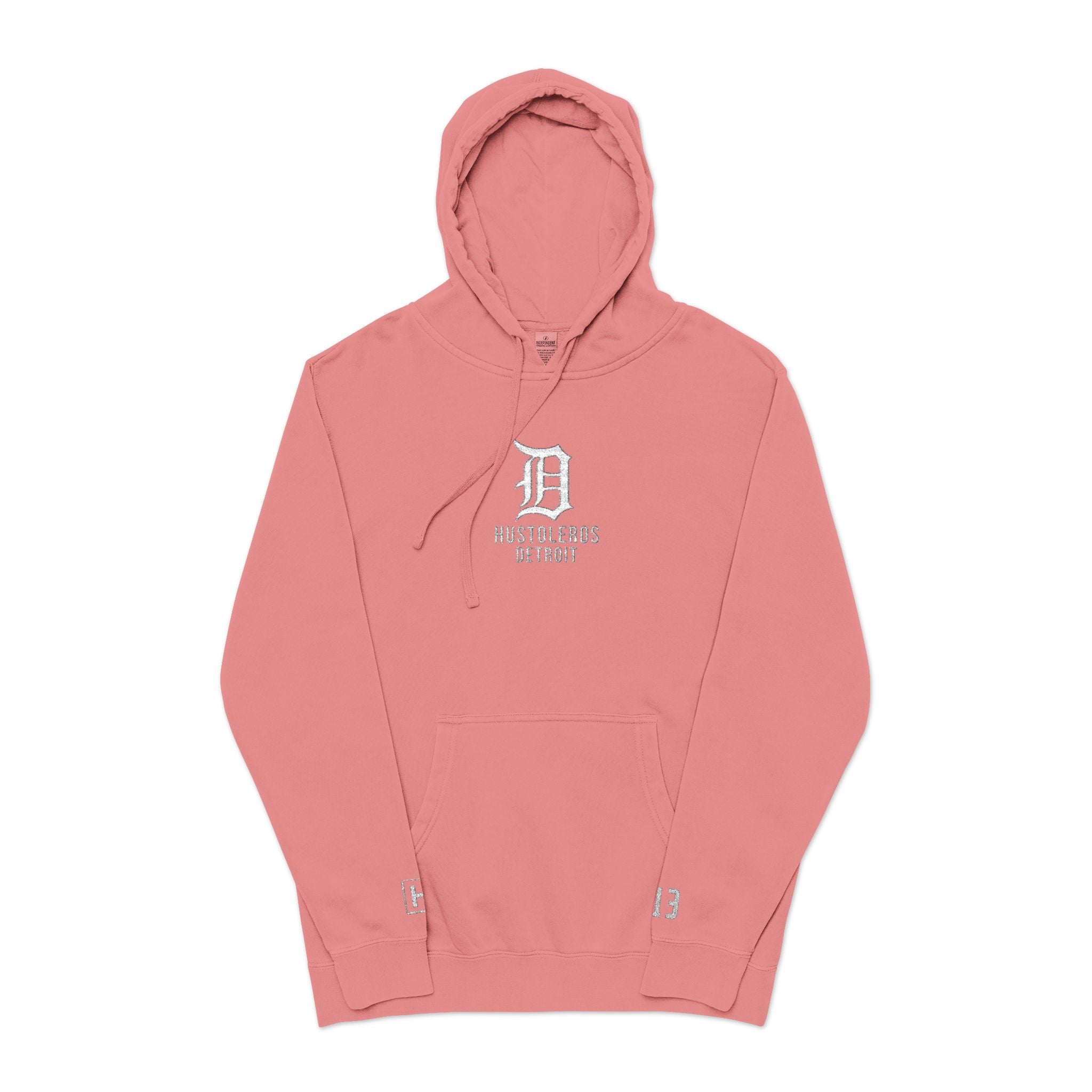 Hustoleros Detroit Embroidered Hoodie