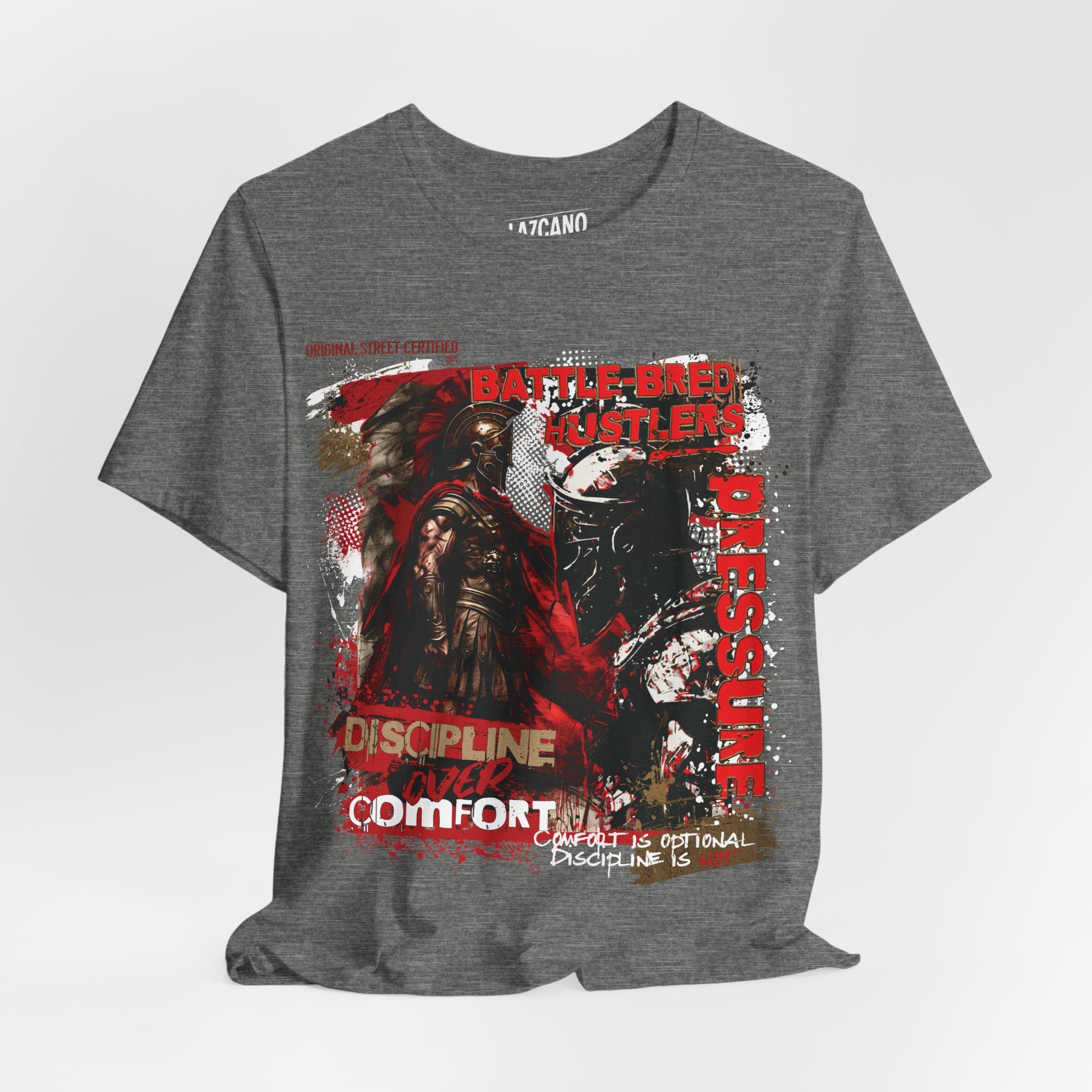 Hustleros "Discipline Over Comfort" Tee
