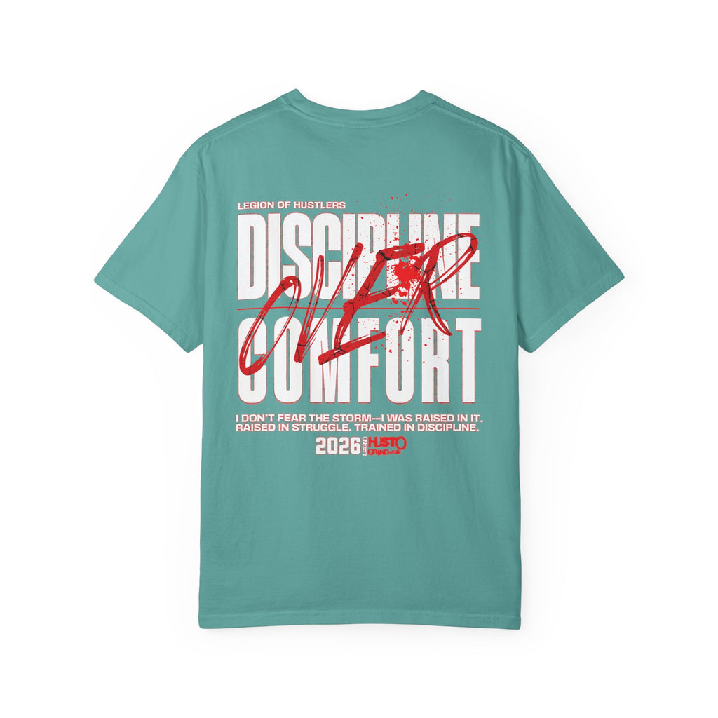 Discipline Over Comfort Tee: Relentless