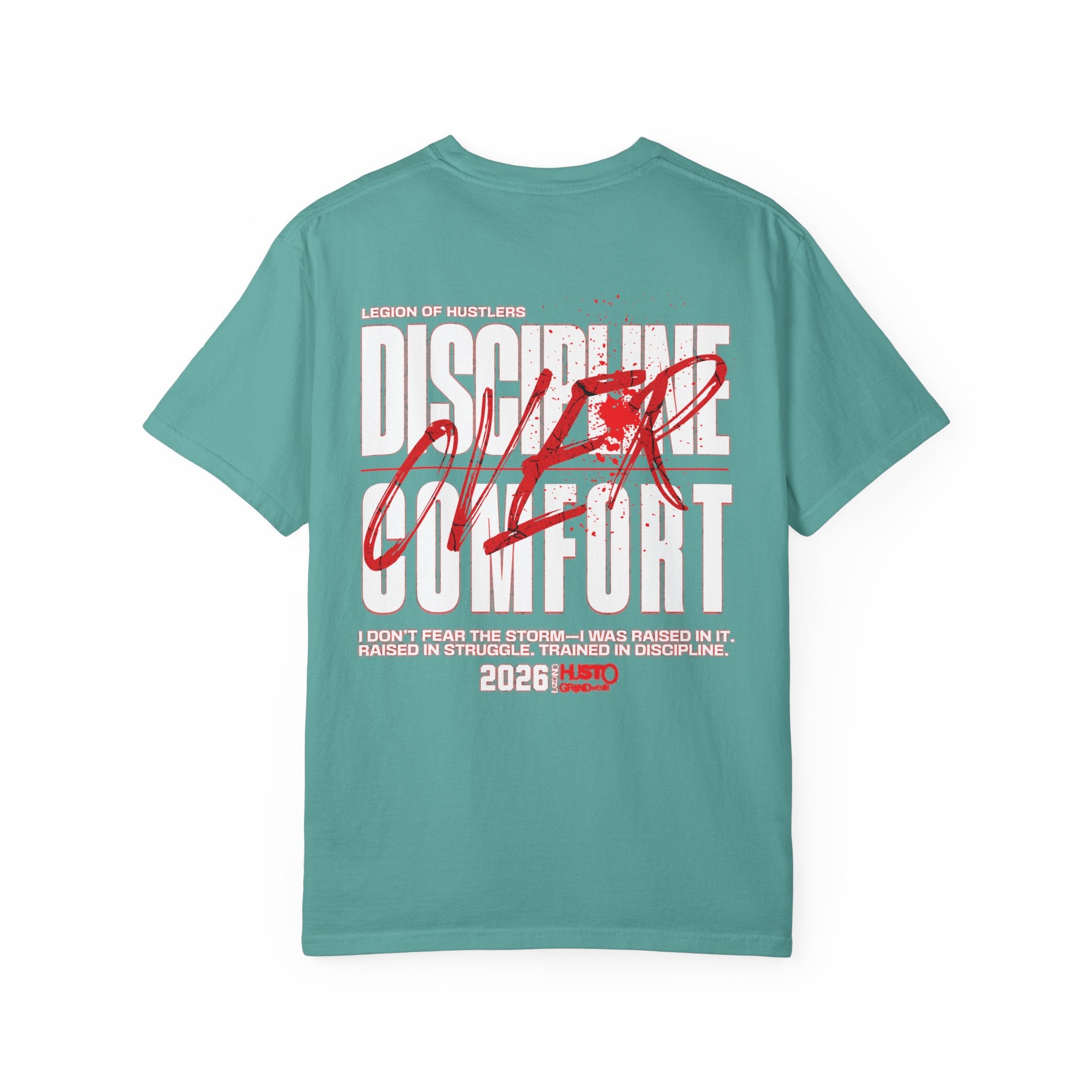 Discipline Over Comfort Tee: Relentless