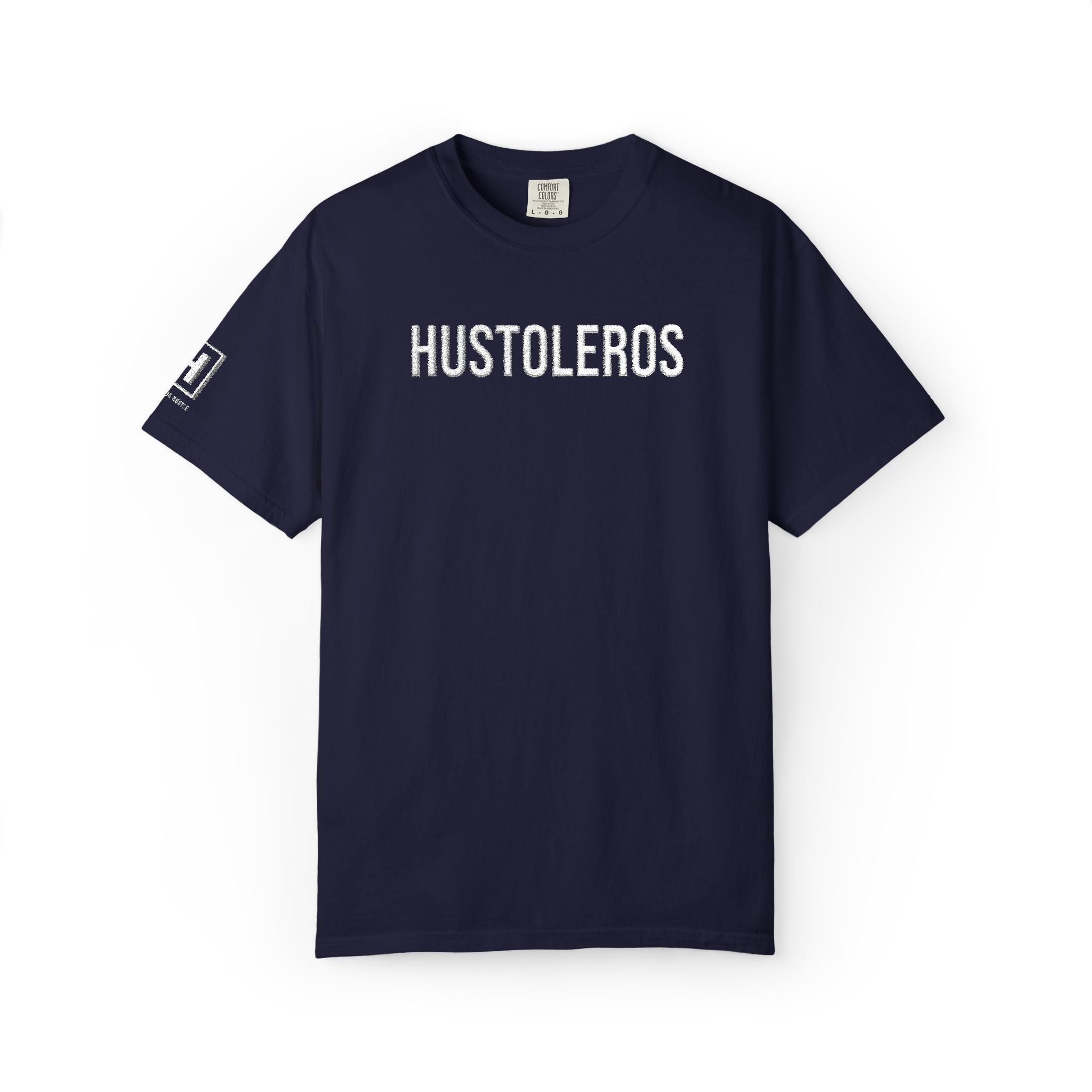 Hustleros Vintage Embroidery Tee