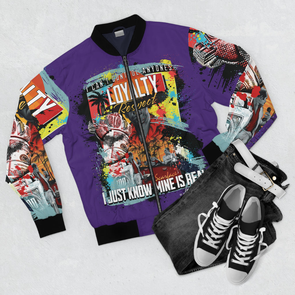 Loyalty Should Never Be Questioned — "I Want The World" Bomber Jacket