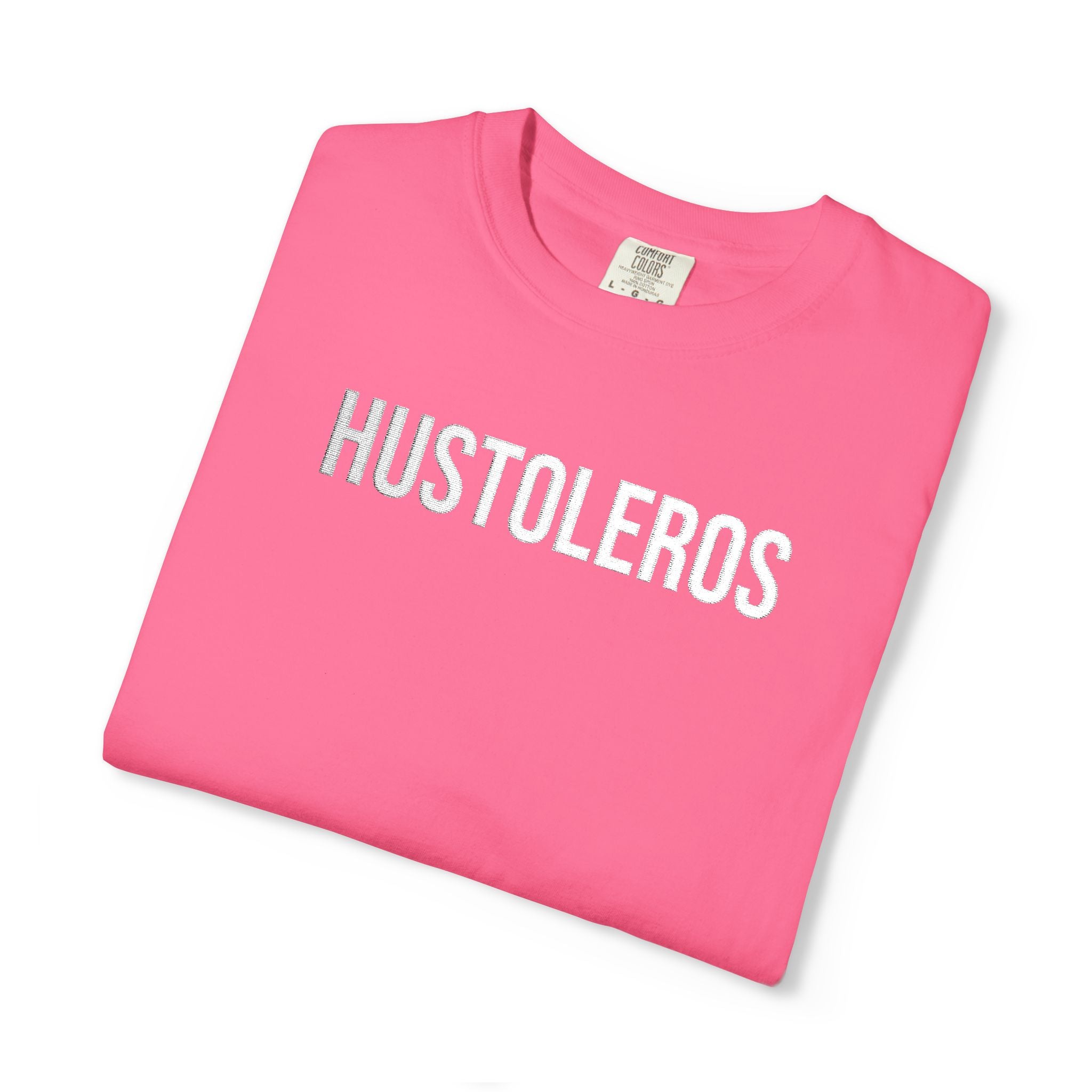 Hustleros Vintage Embroidery Tee