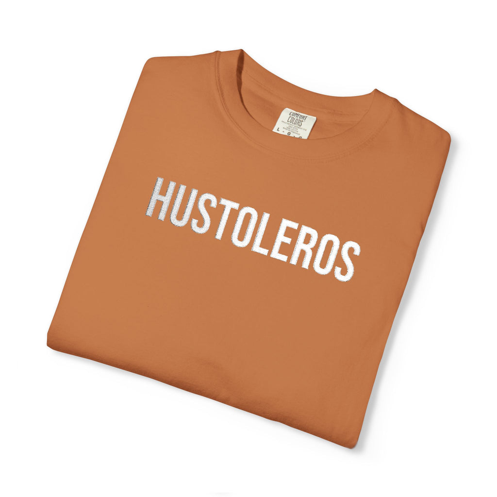 Hustleros Vintage Embroidery Tee