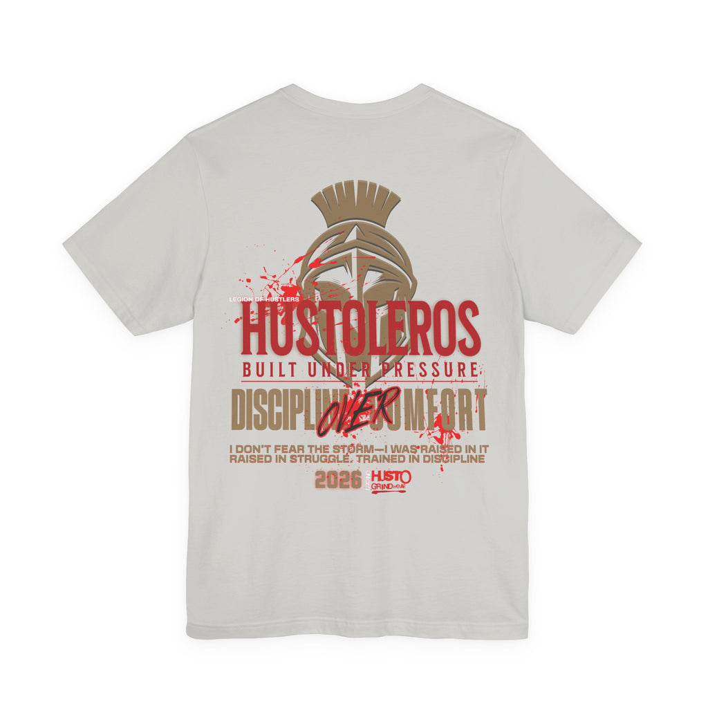 Hustleros "Discipline Over Comfort" Tee