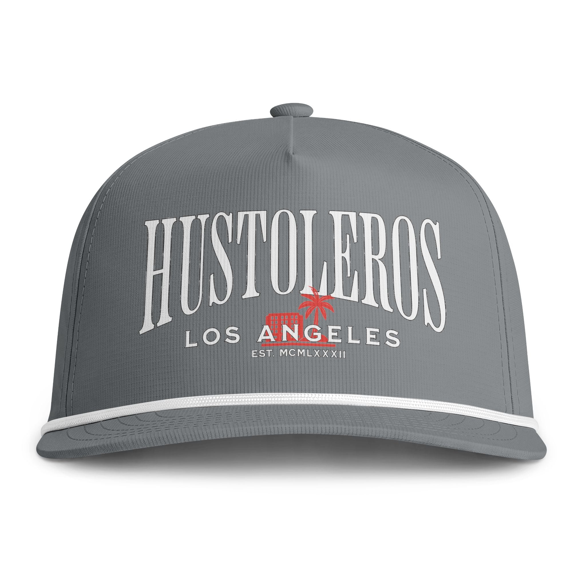 Hustoleros Rope Cap — Los Angeles Sunwashed Embroidered Hat