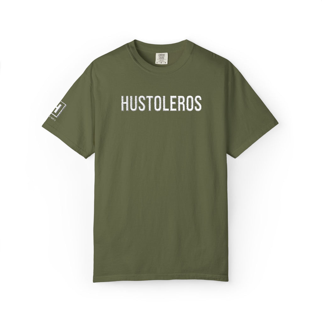 Hustleros Vintage Embroidery Tee