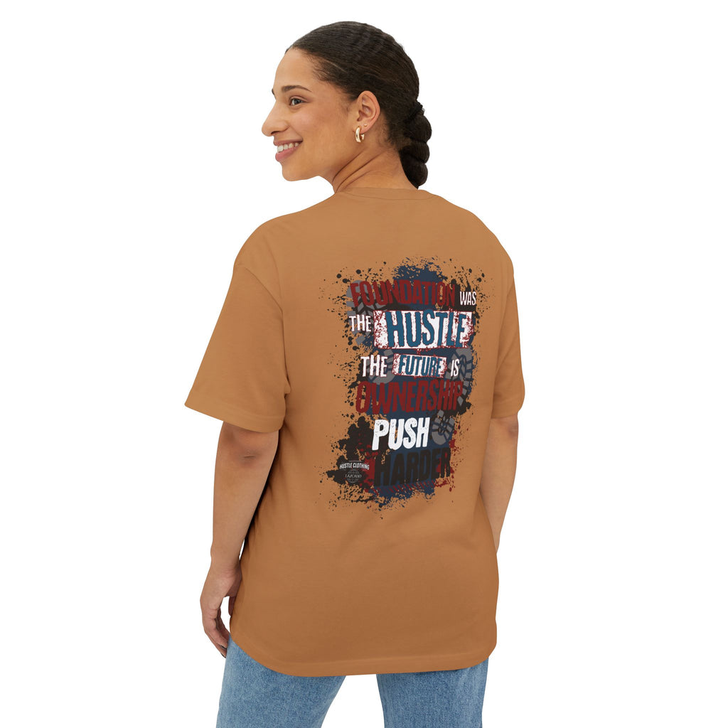 God Bless Hustlers – “We The Hustlers” Oversized Boxy Tee