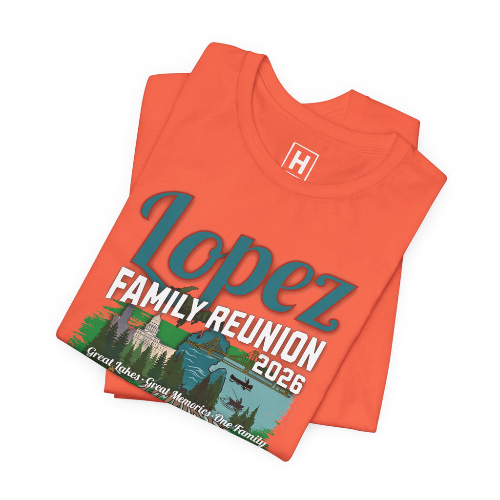 Lopez Family Reunion 2026 T-Shirt