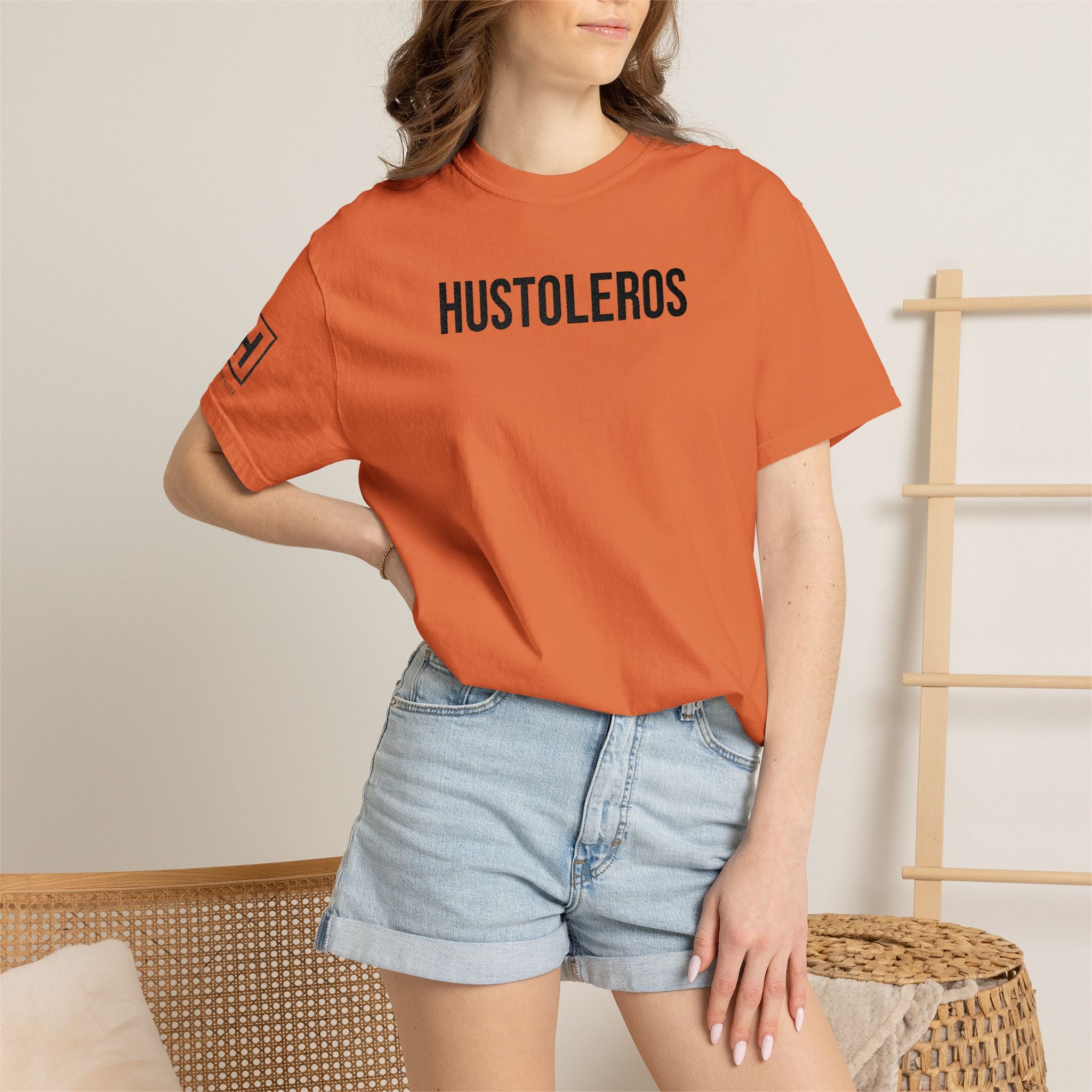 Hustleros Wear Your Hustle Embroidery Tee