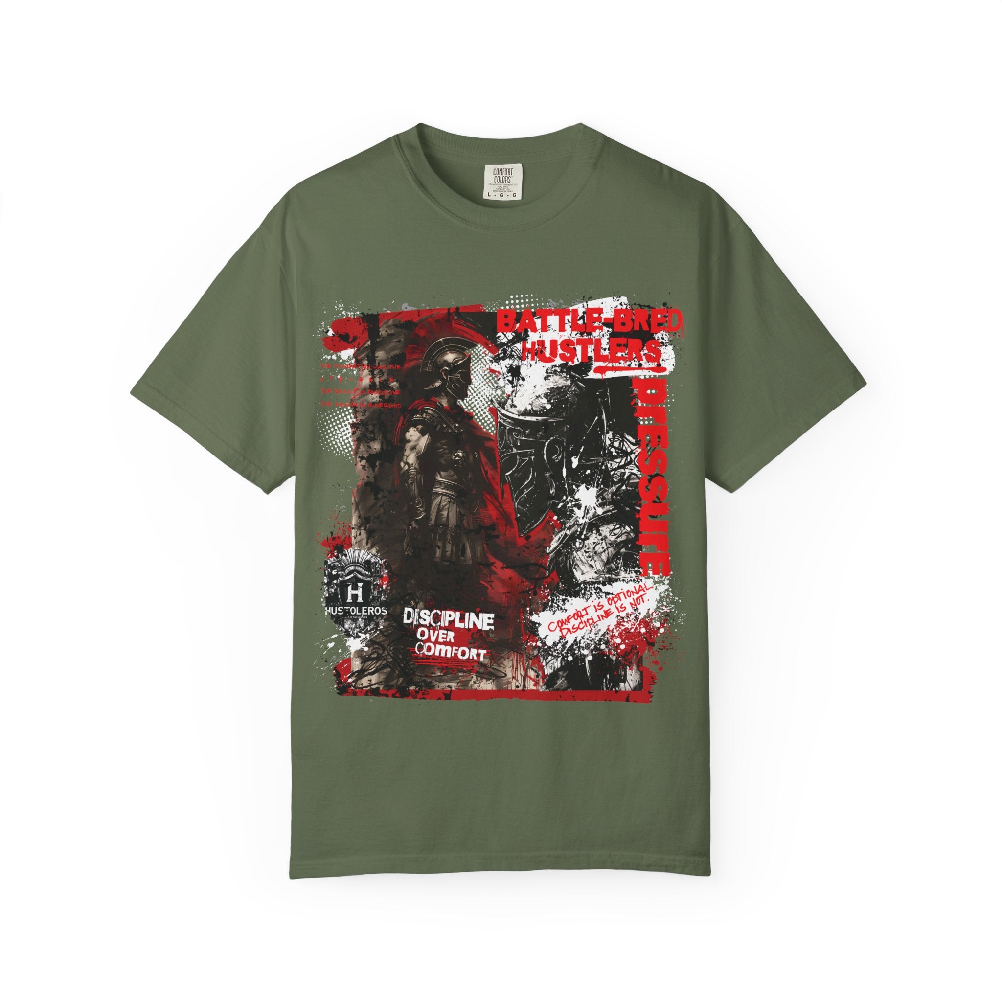 Discipline Over Comfort Tee: Relentless