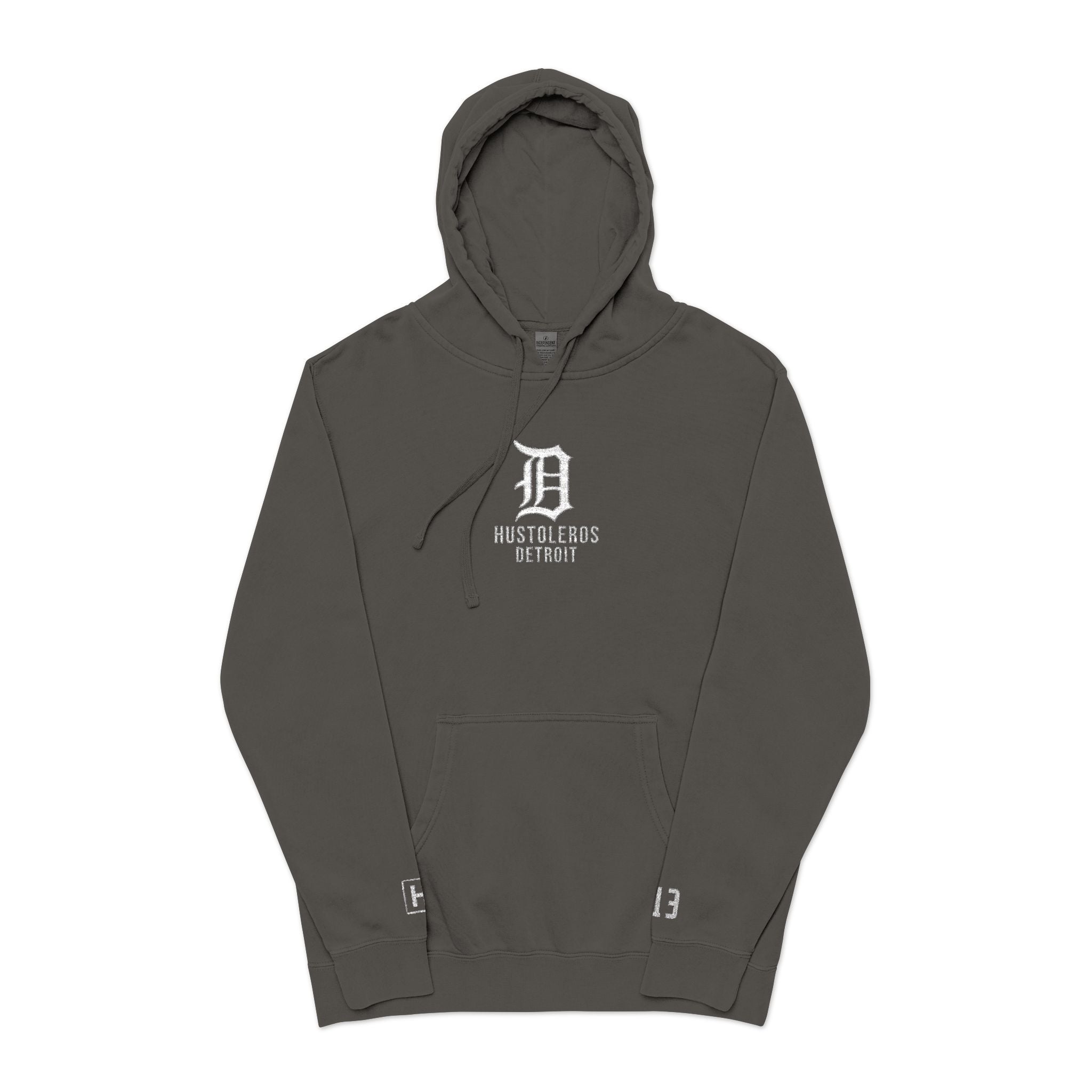 Hustoleros Detroit Embroidered Hoodie